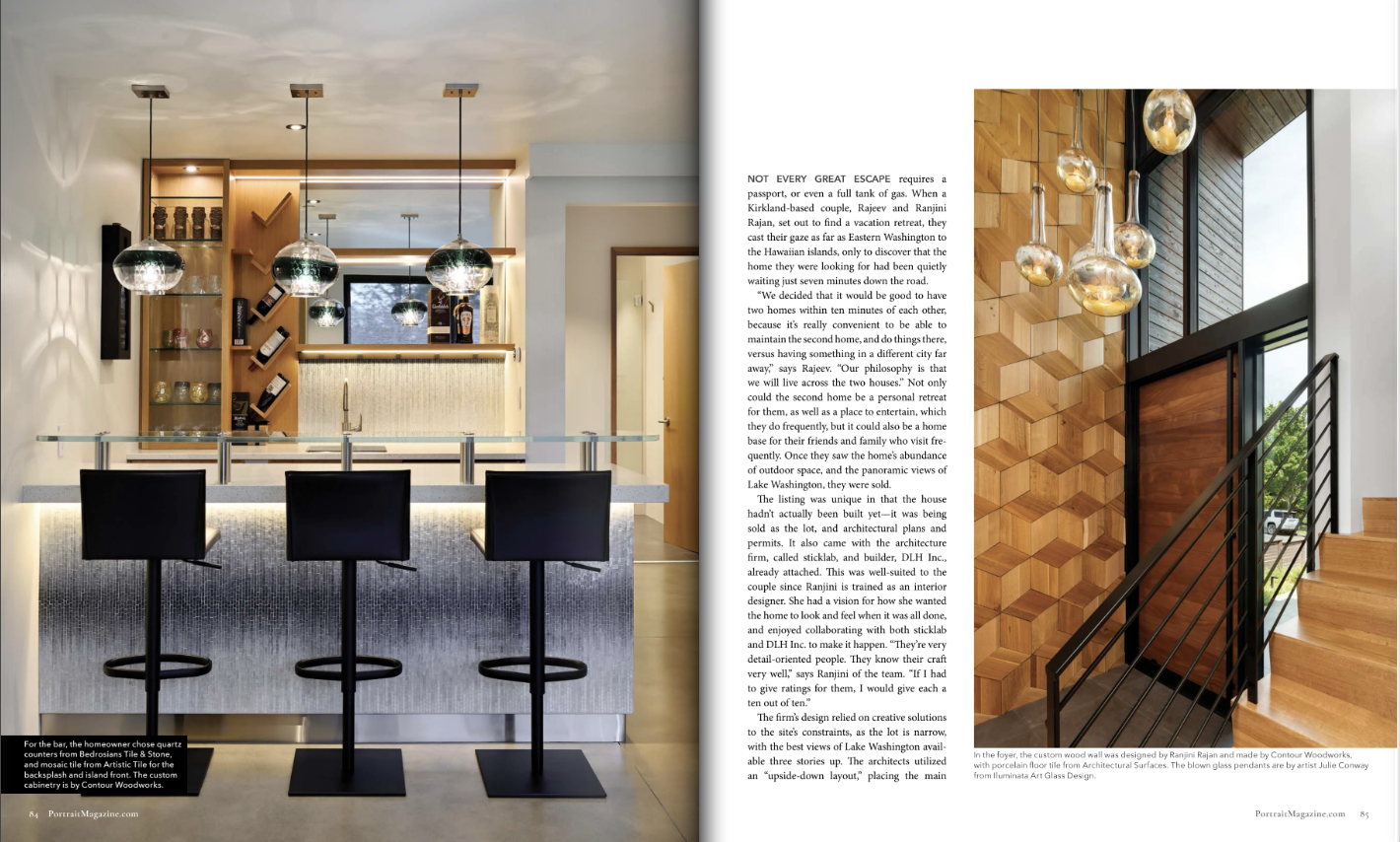 Portrait Magazine Seattle Sept 26- Warm and Welcoming