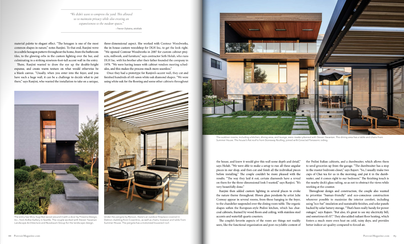 Portrait Magazine Seattle Sept 26- Warm and Welcoming