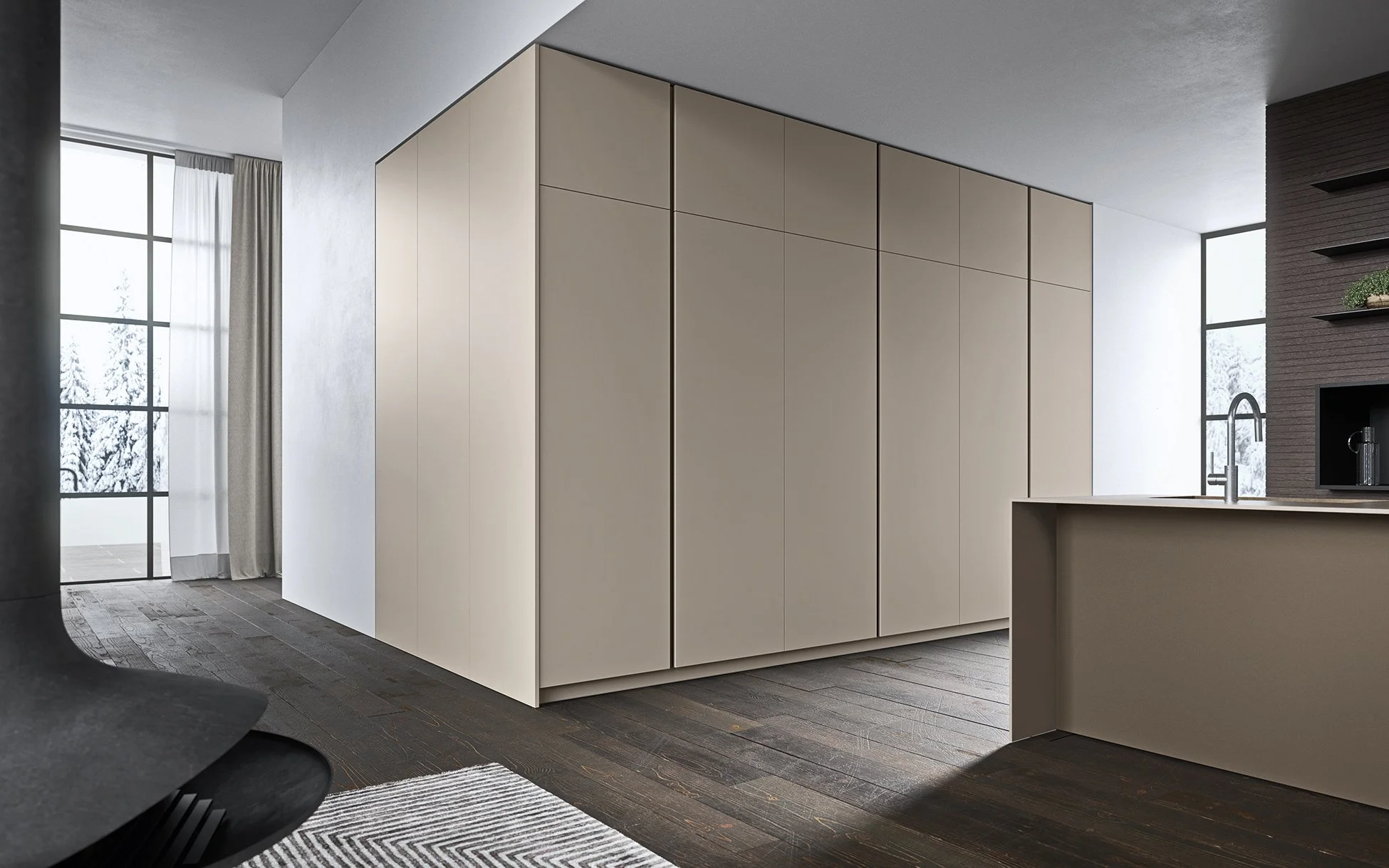 Moka .02 Pedini Kitchen | Pedini NW Showroom Portland, Seattle