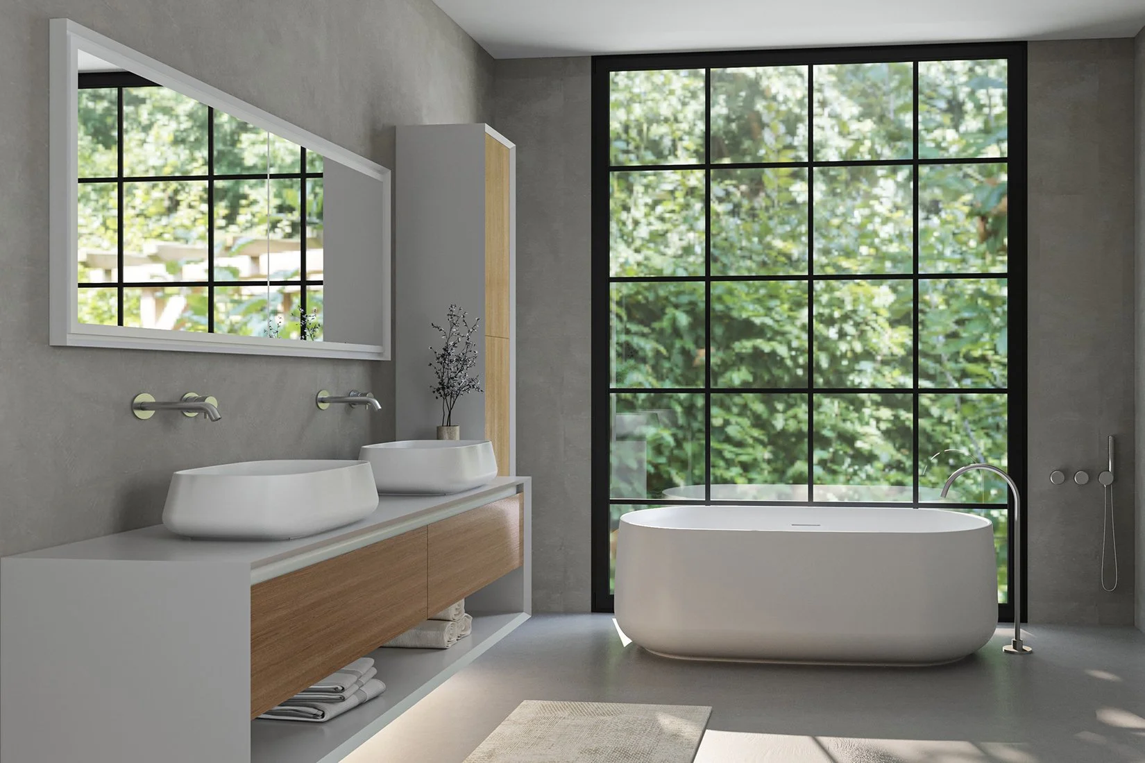 Blu-Bathworks Blu-Stone Collection @ Pedini NW Seattle and Portland