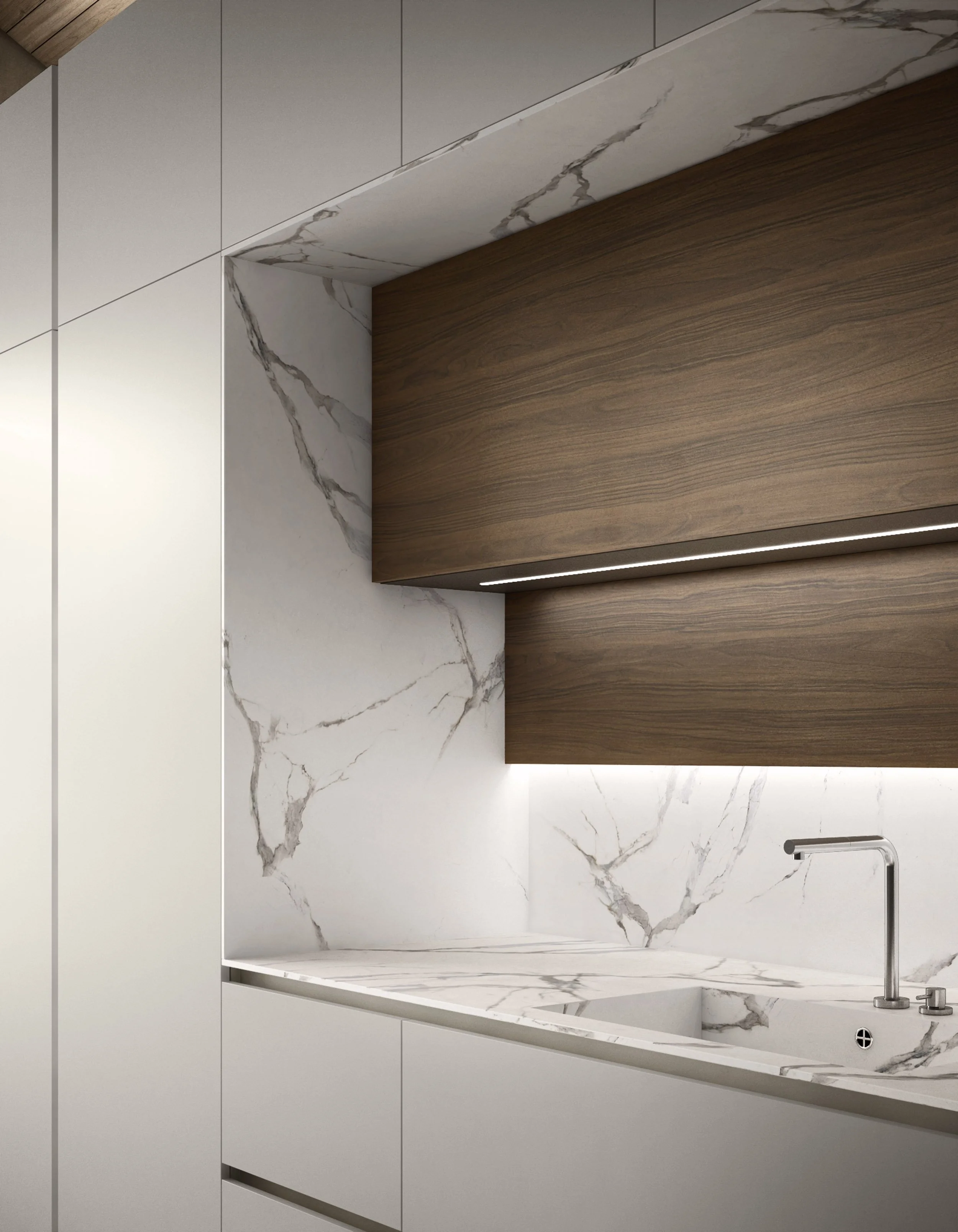 Aroma .04 Pedini Kitchen | Pedini NW Showroom Portland, Seattle