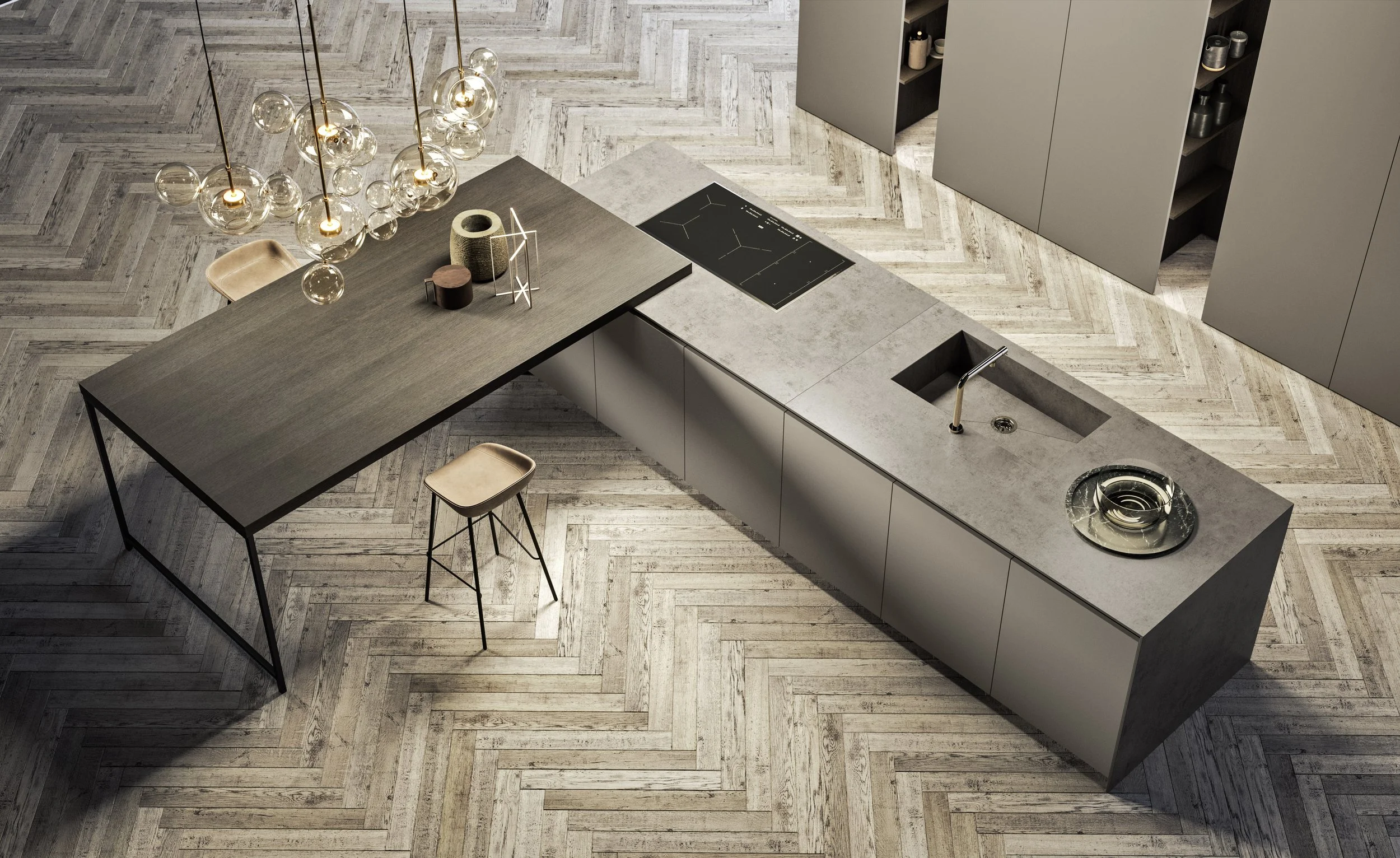 Pedini kitchen, Arke No. 2 | at Pedini NW Seattle, Portland