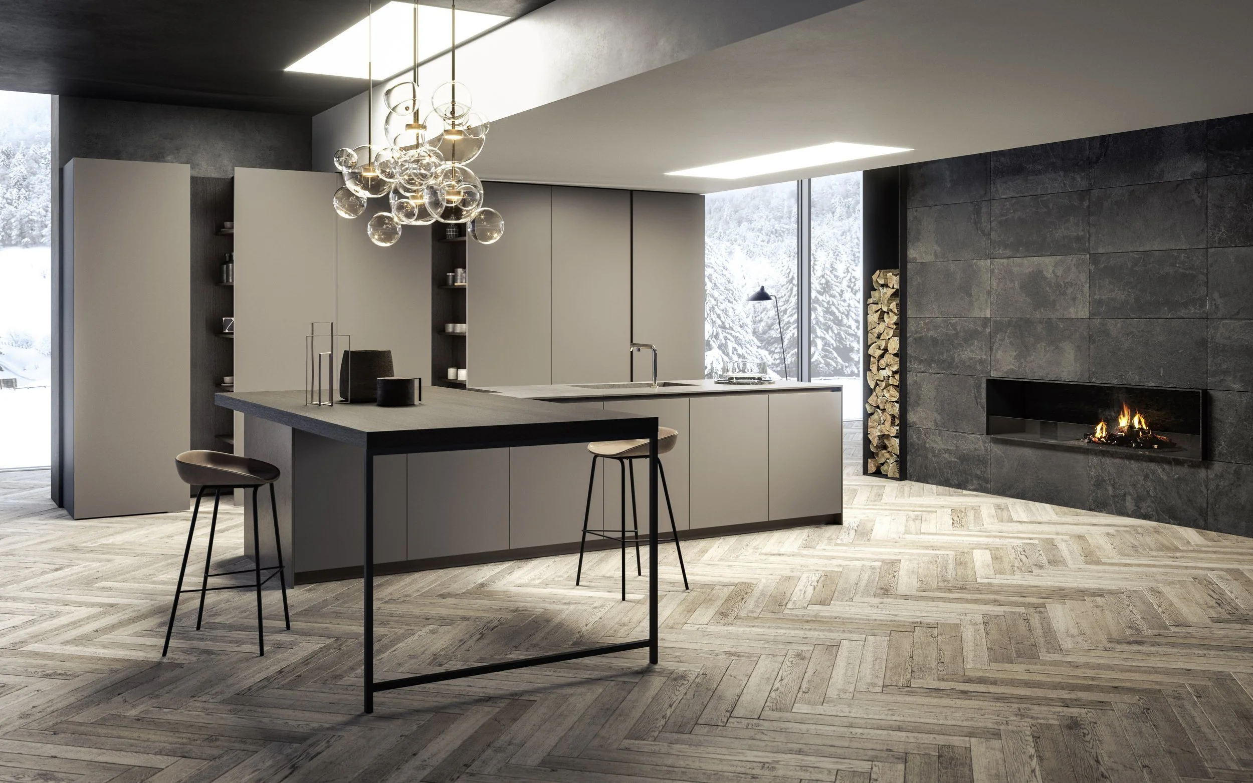 Pedini kitchen, Arke No. 2 | at Pedini NW Seattle, Portland