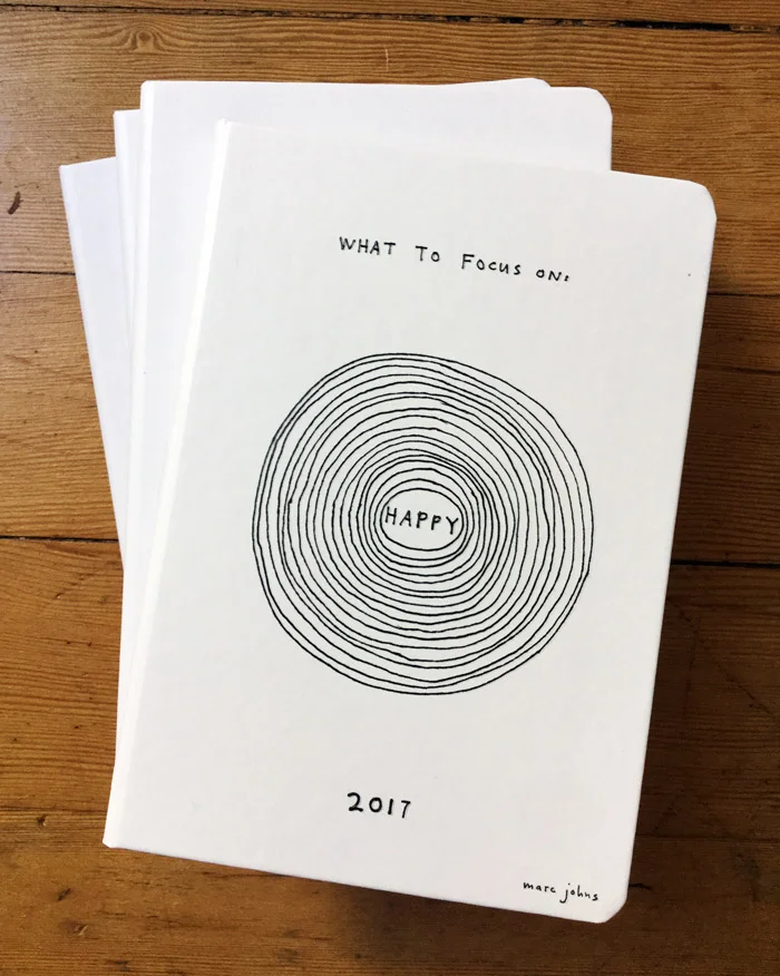 2017 engagement calendar - with drawing — Marc Johns