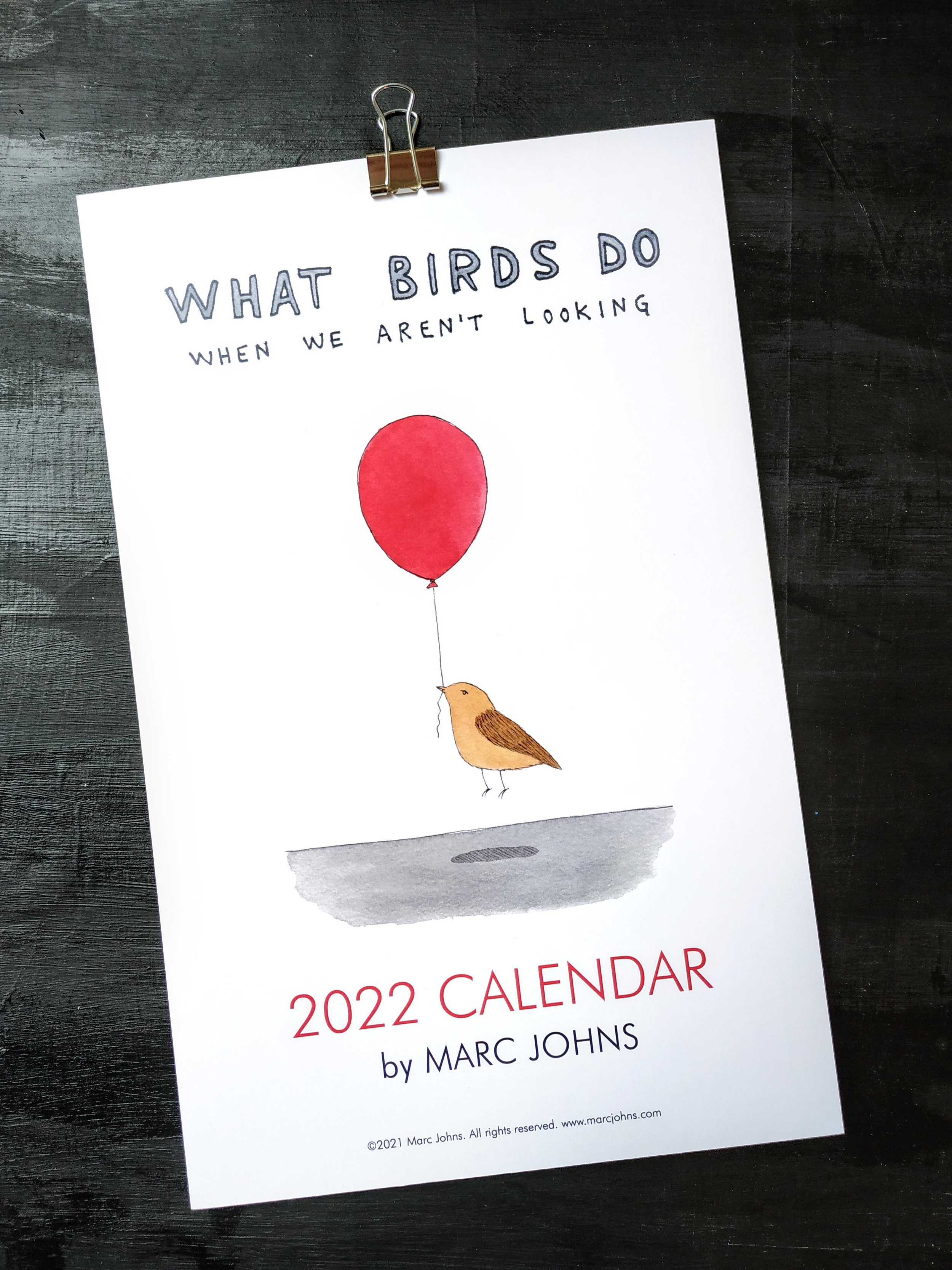 calendars — Marc Johns