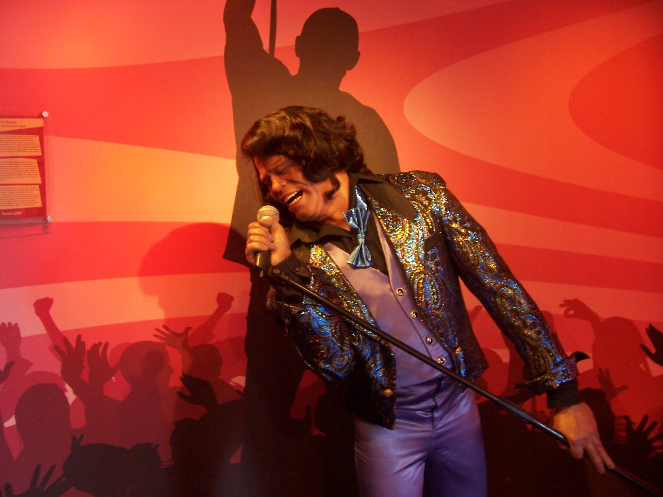 James Brown in Wax ( Source: Berto Garcia via Wikimedia Commons )