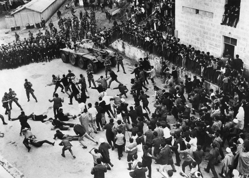  Stills from  The Battle of Algiers  