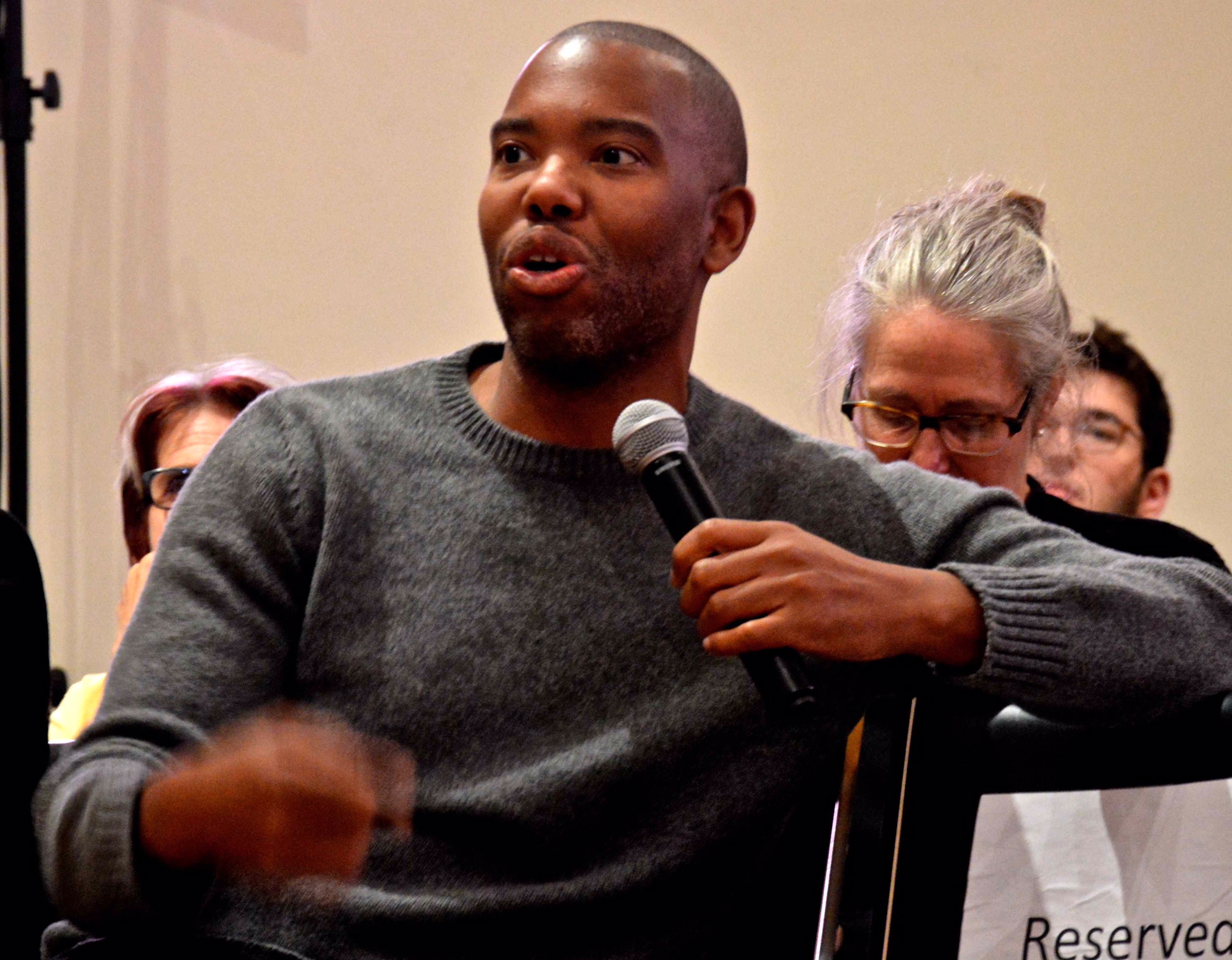 Author and Essayist Ta-Nehisi Coates at the Albertine Festival in New York this week