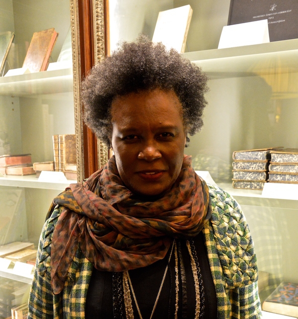CLAUDIA RANKINE AT ALBErTIne, 2016 (Photo: Cerise Maréchaud)