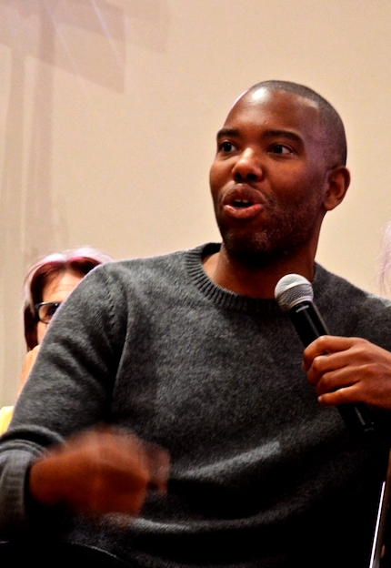 TA-nEHISI COATES at ALBERTINE, NOVEMBer 2016 (photo: Cerise Maréchaud)