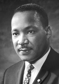 Martin Luther King, Jr. Source: Nobel Foundation