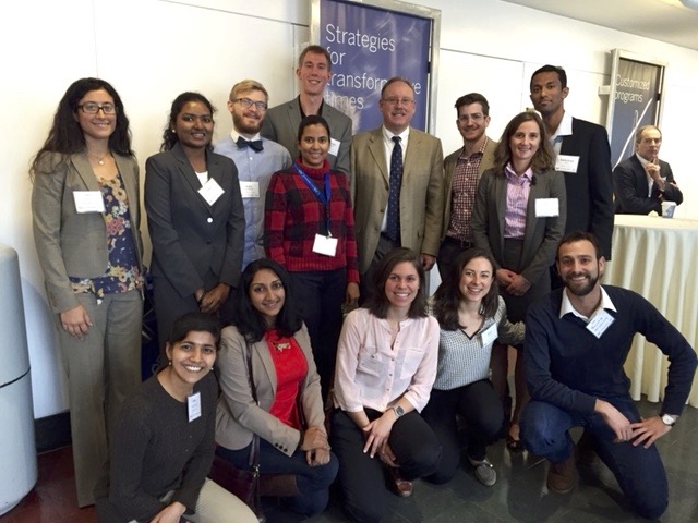  MIT Water team with Curt Spalding, EPA regional administrator for New England, at the 2015 Water Summit. 