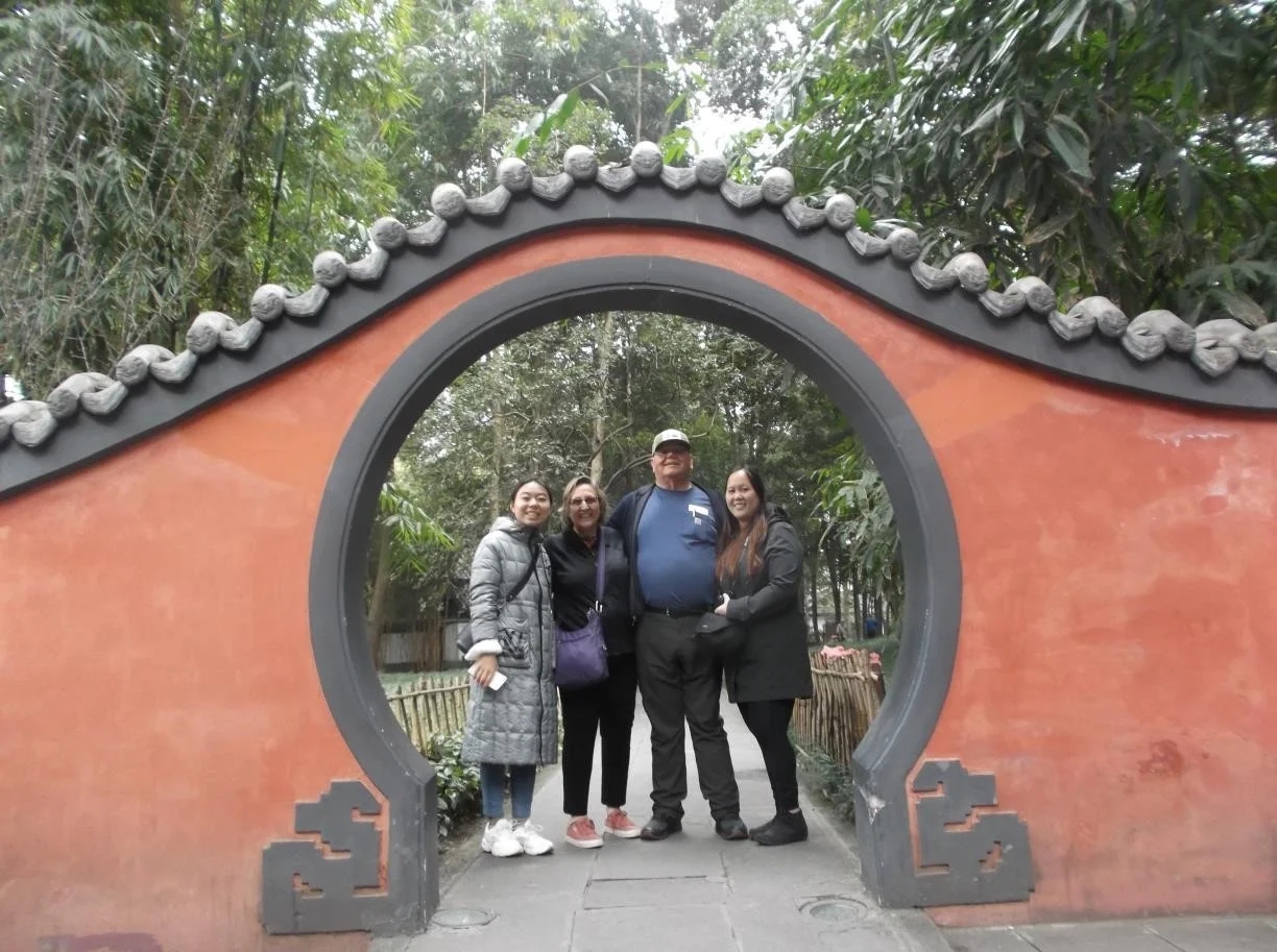 Our Chinese guide who was the same age as Marie