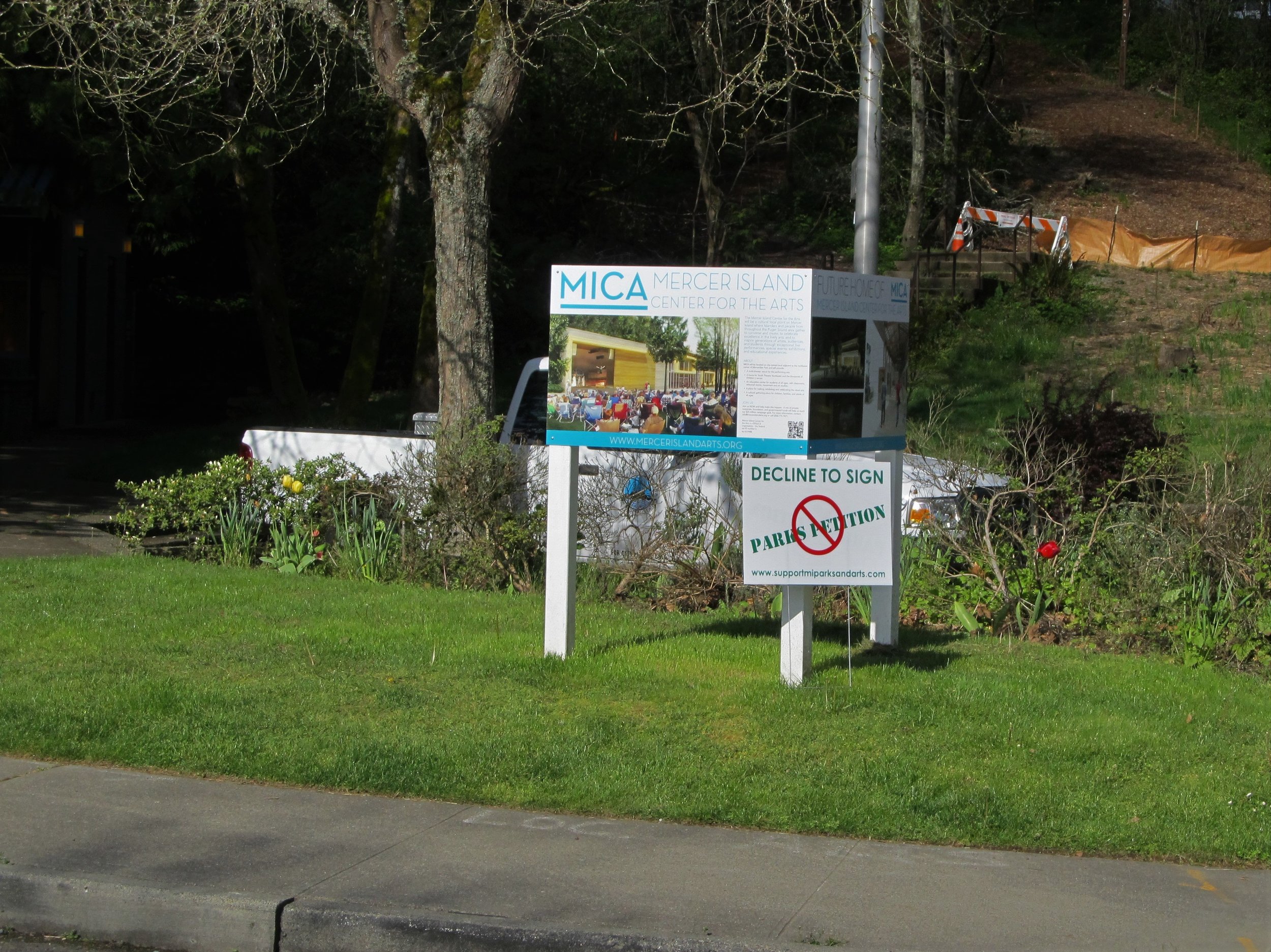 For almost three years it had claimed Mercerdale Park, in the name of MICA, for the future home of a privately owned facility. 