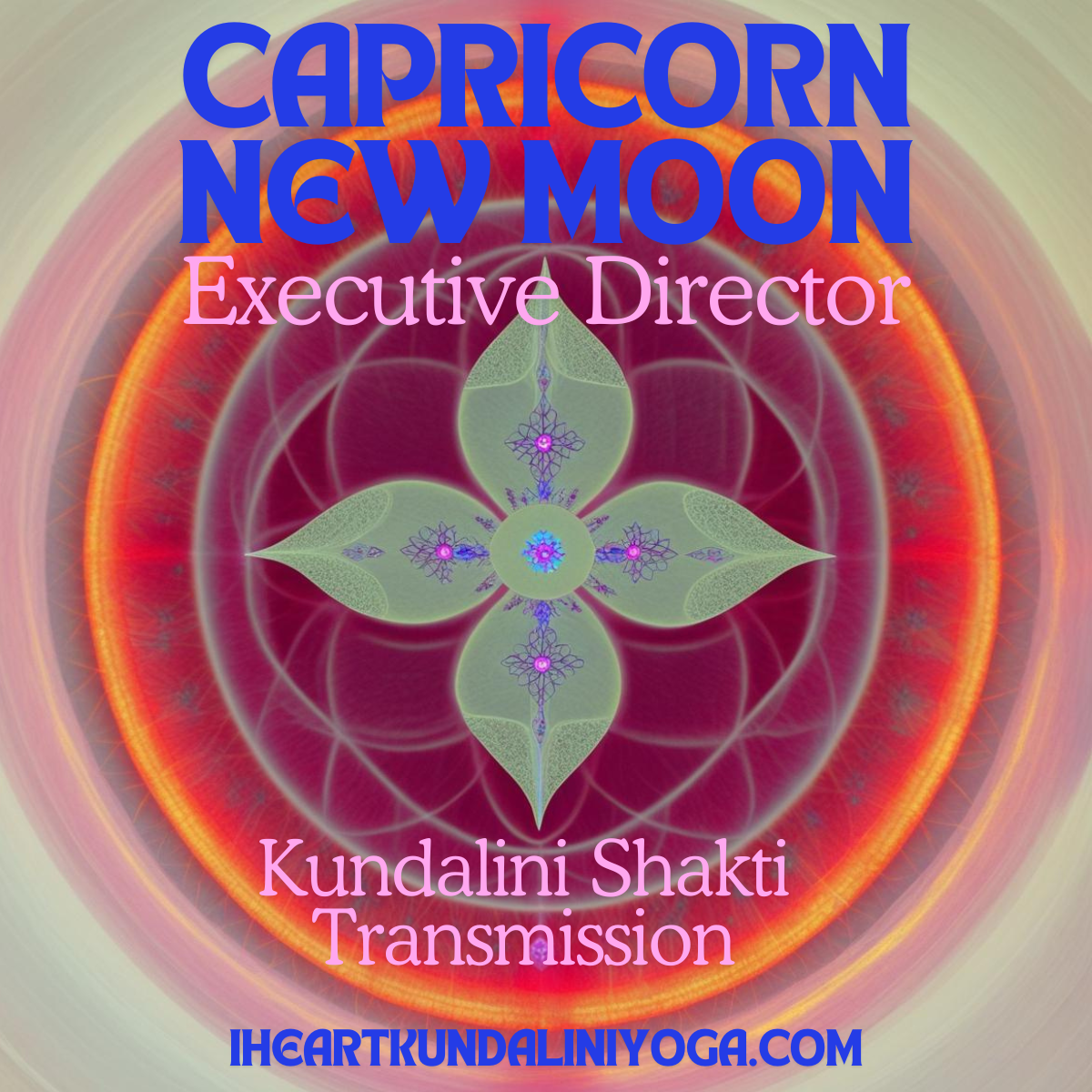 Capricorn New Moon: Executive Director Kundalini Shakti Transmission