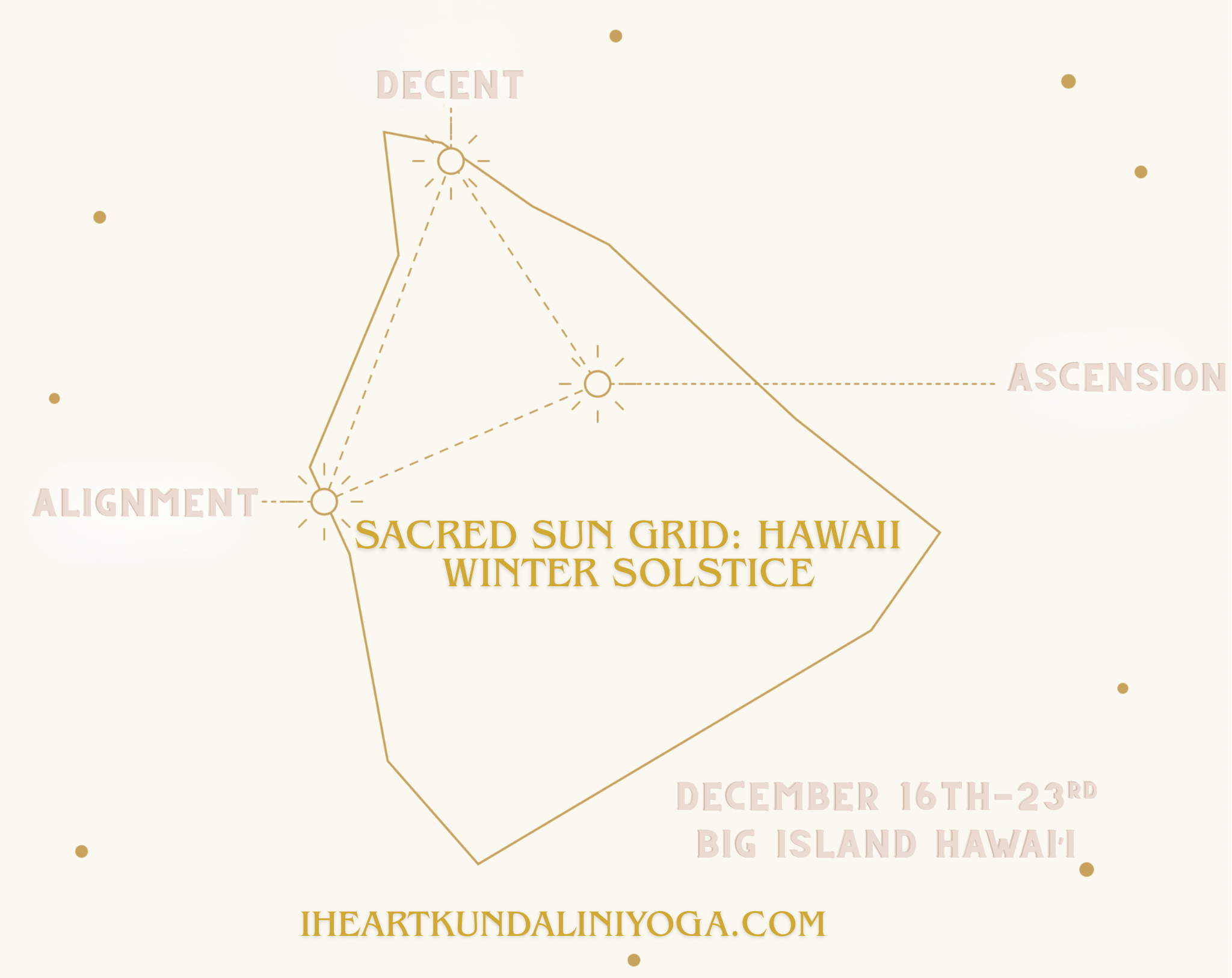 Sacred Sun Grid: Winter Solstice Hawaii