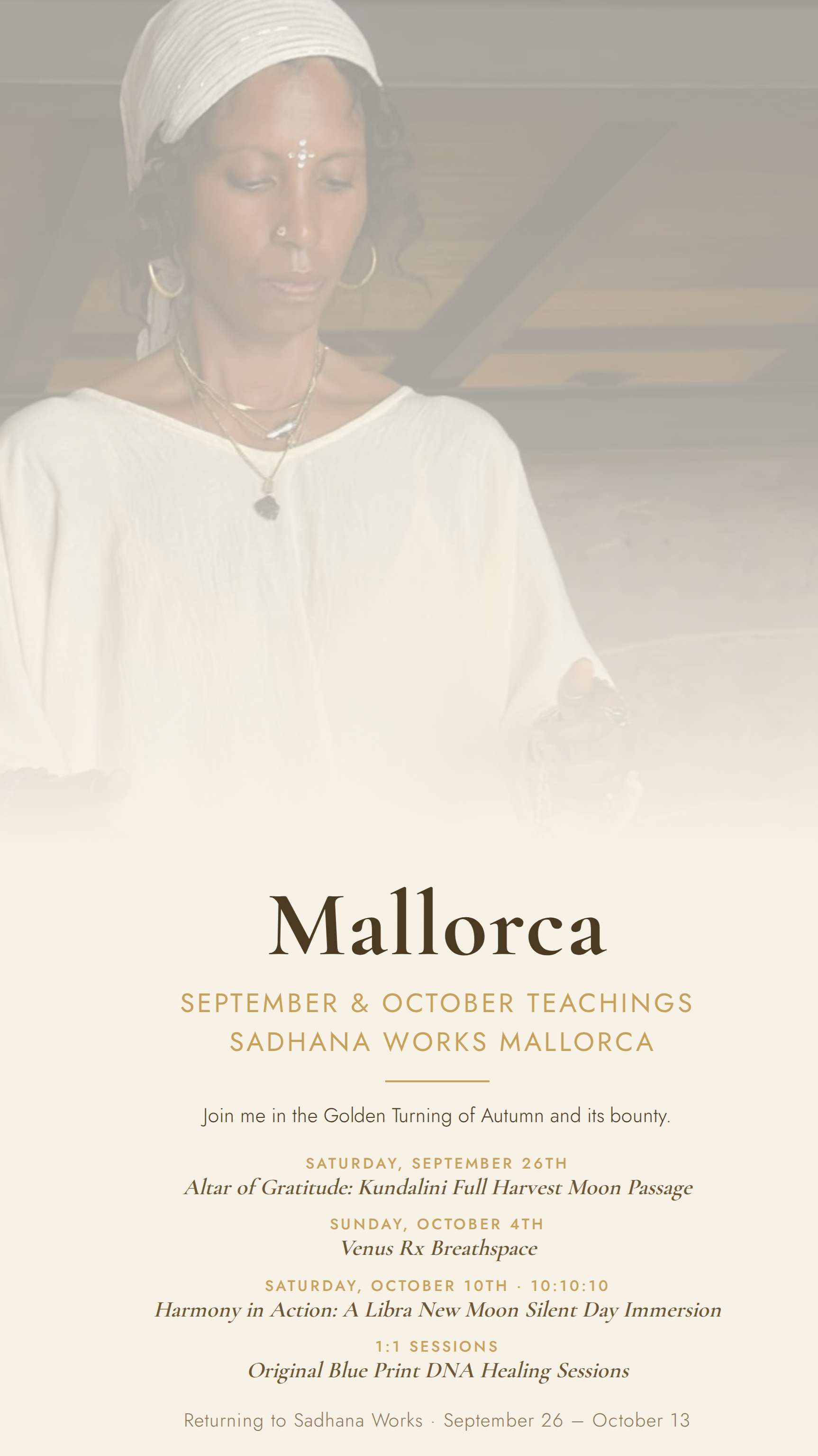 Altar of Gratitude: Harvest Full Moon Mallorca