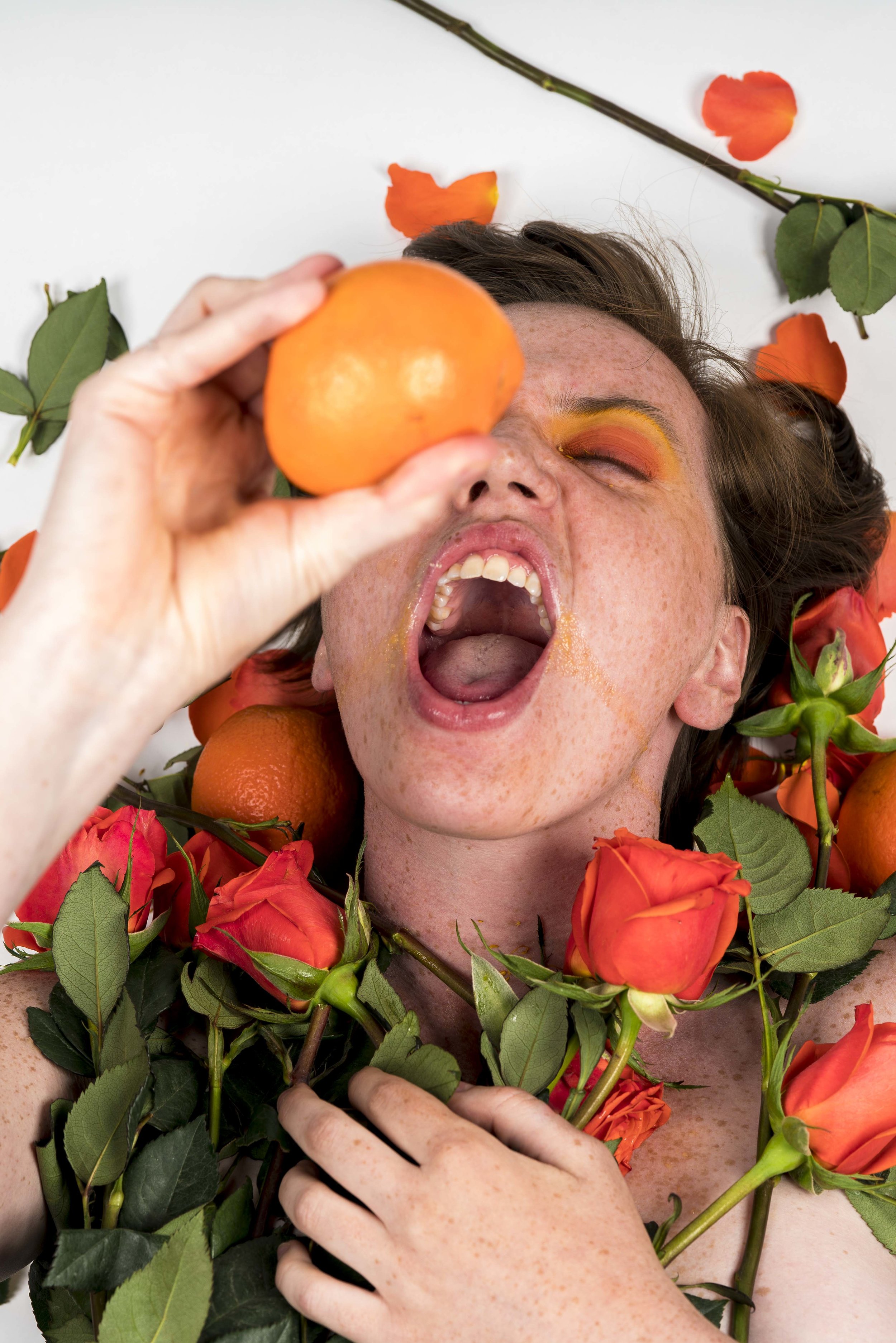 Orange <p> Resembling the Icelandic poppies <p> That I planted within my heart <p> But they are just copies <p> Of what used to be beautiful