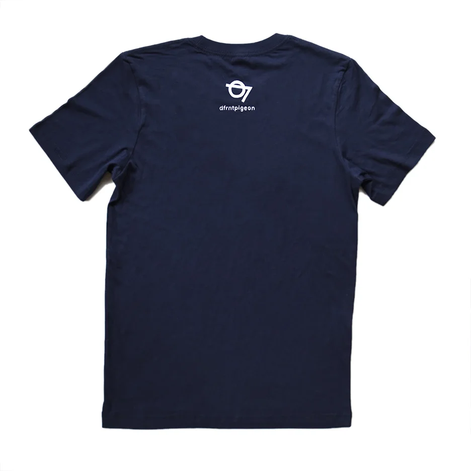 Blue Unisex Graphic Tee - dfrntpigeon