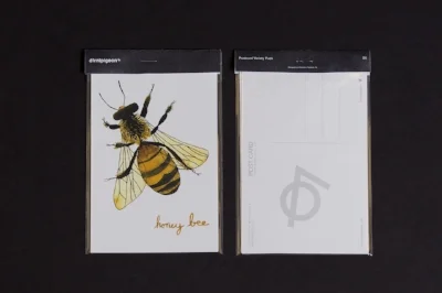 Bee Postcard