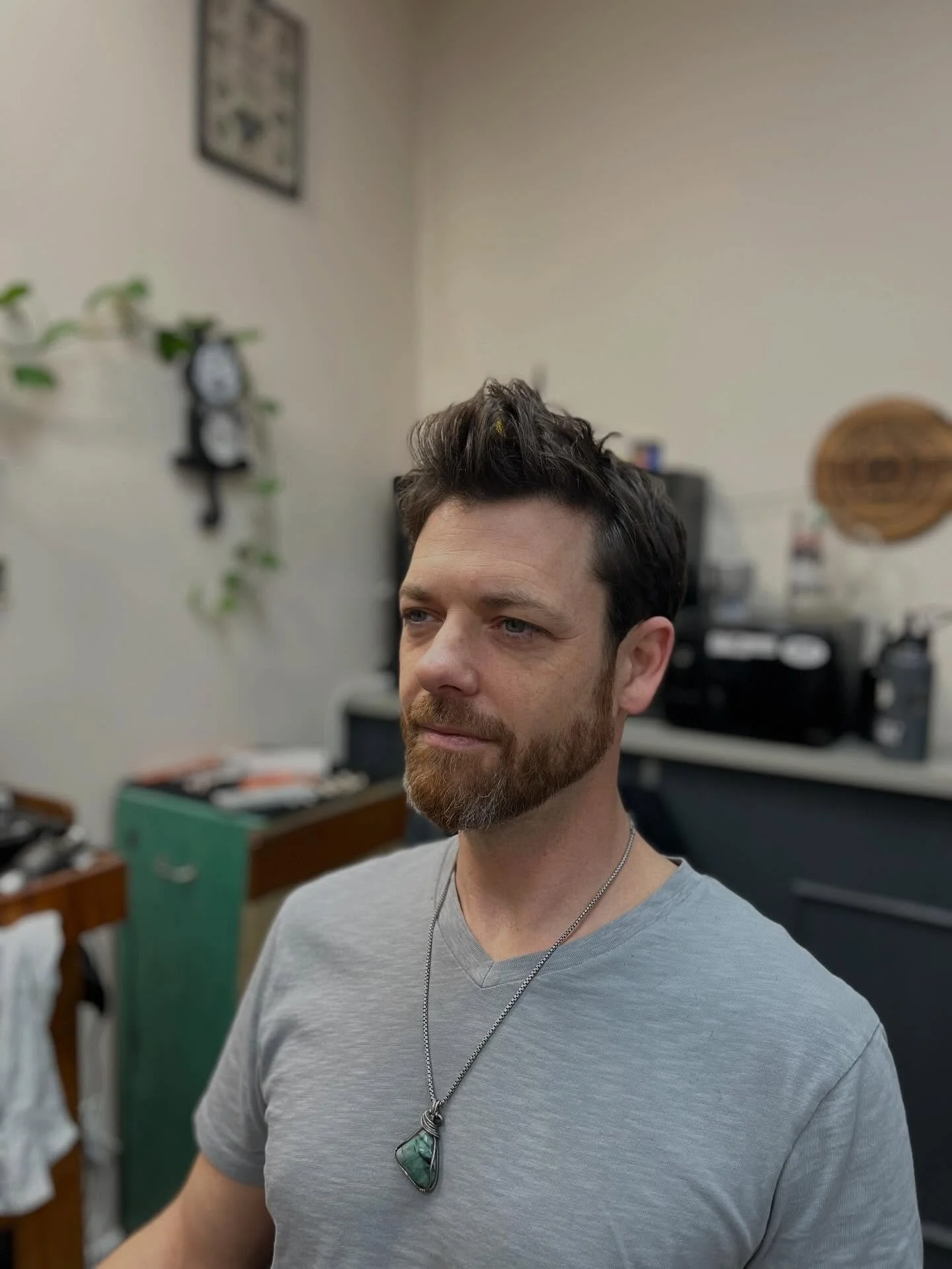 It&rsquo;s not all bald fades and tapers. .
.
.
.
.
.
#austinbarber #austinbarbershop #skinnysbarbershop #austin #nationalbarberassociation
