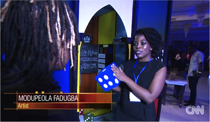      Playing the Game       On the competition night, I was   interviewed by CNN’s   Soni Methu  ...     