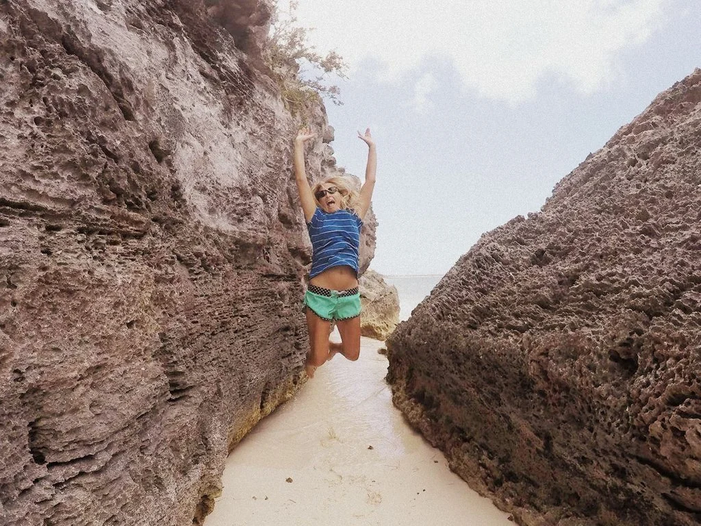Designer and CEO of Truli Wetsuits, Mia Toose. Image credit: truliwetsuits.com