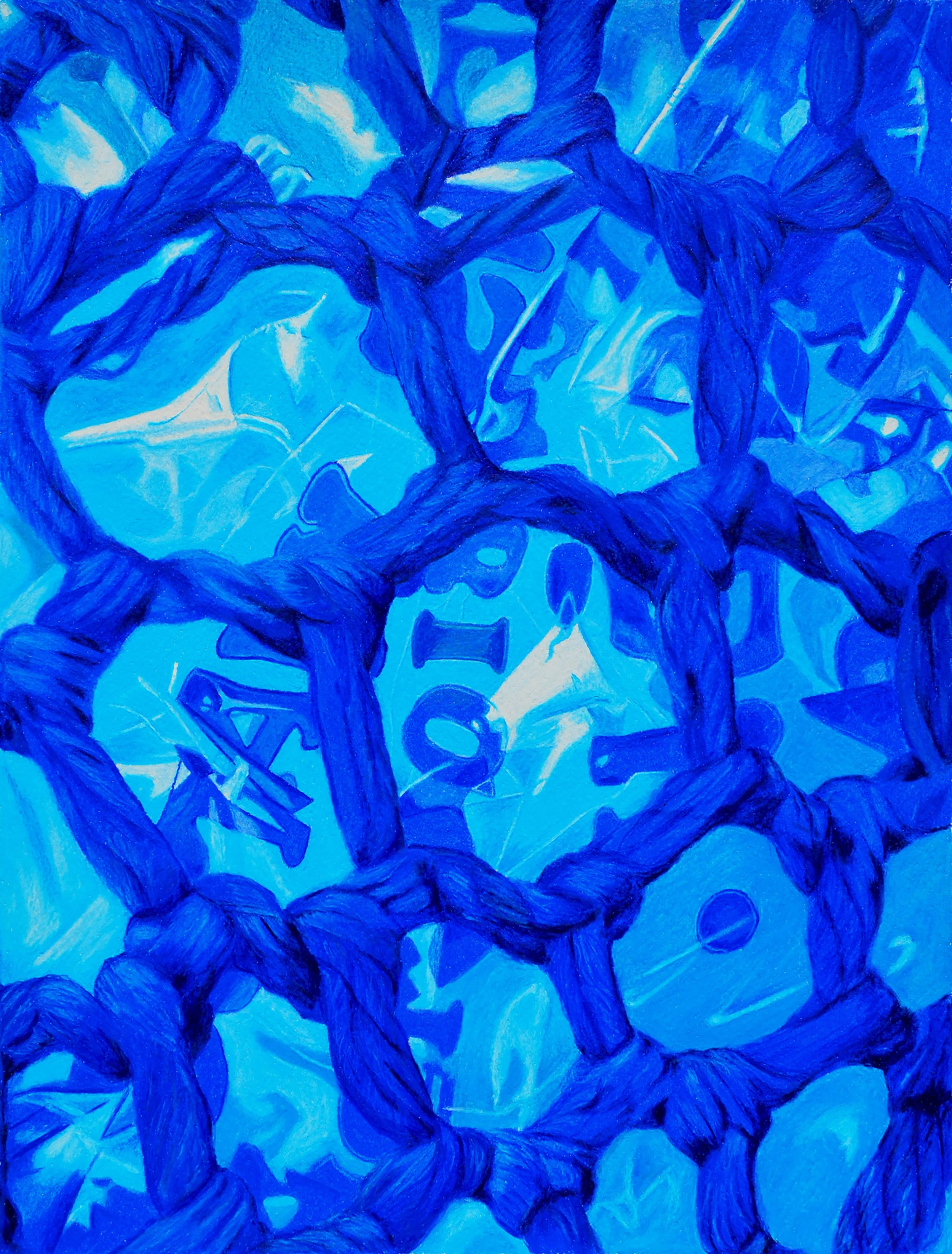  Immortal Ice  11” x 17”  Colored pencil on paper  2022 