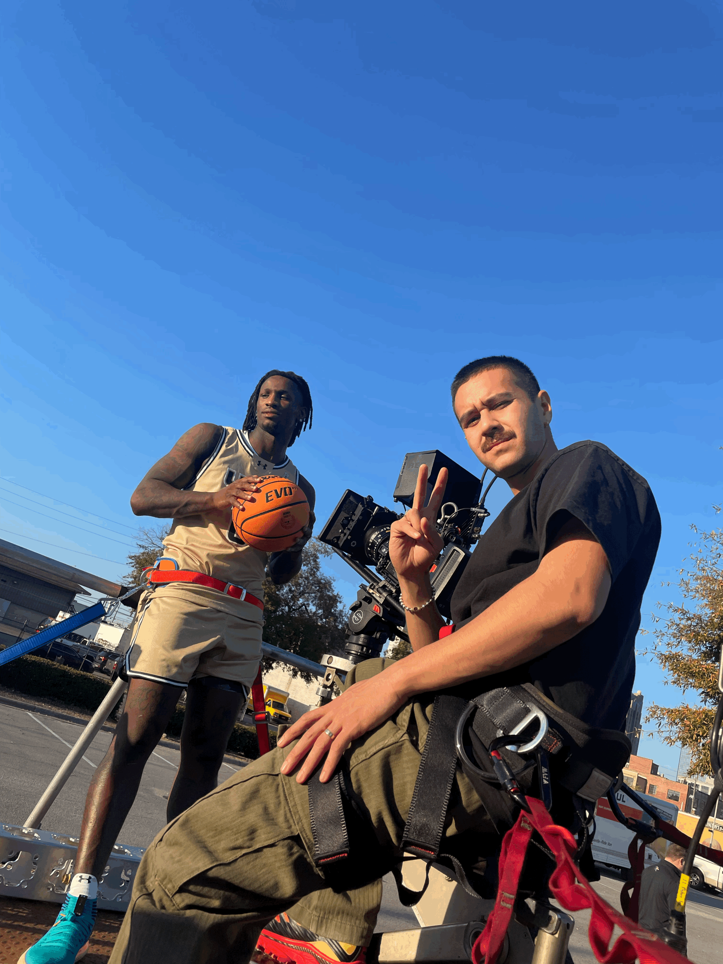 How I shot this College Basketball Ad on Red Komodo: Cinematography Breakdown