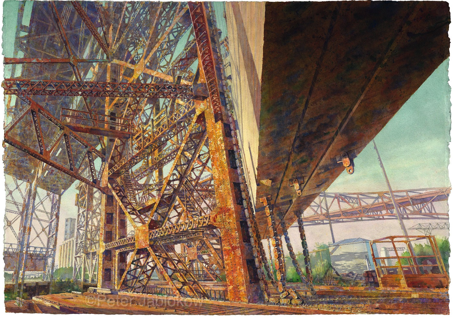Calumet River Vertical Lift Bridge