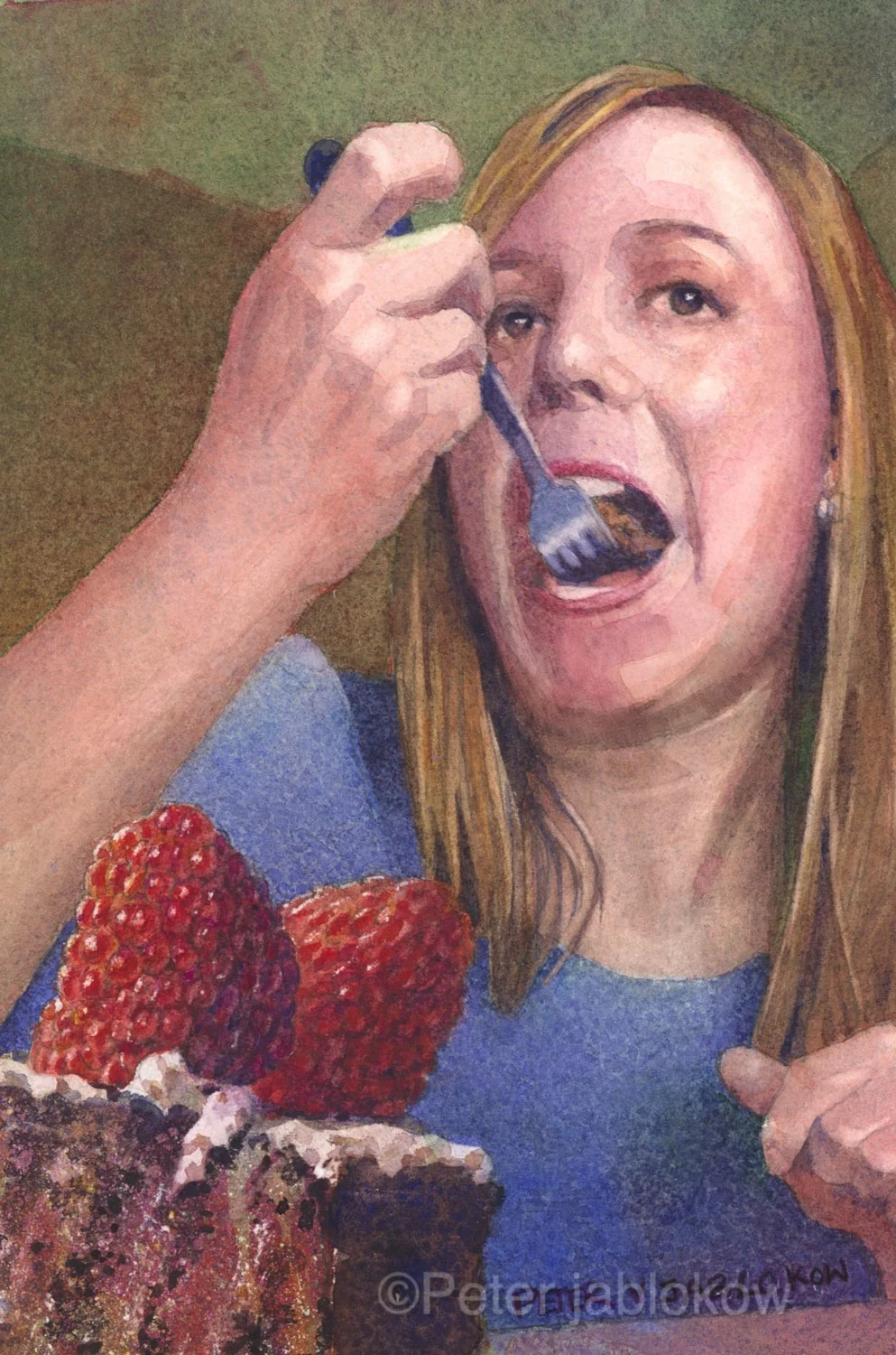 Eating With Fork