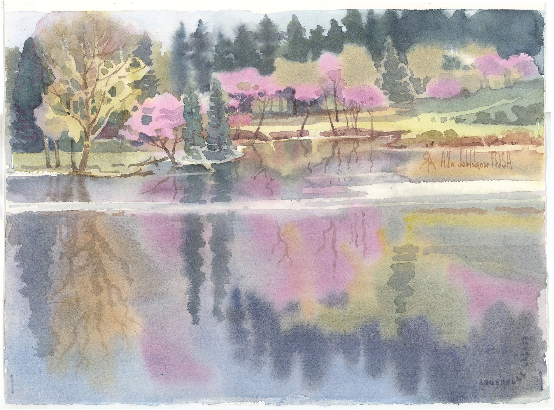 Spring Reflections-Morton Arboretum 2-156