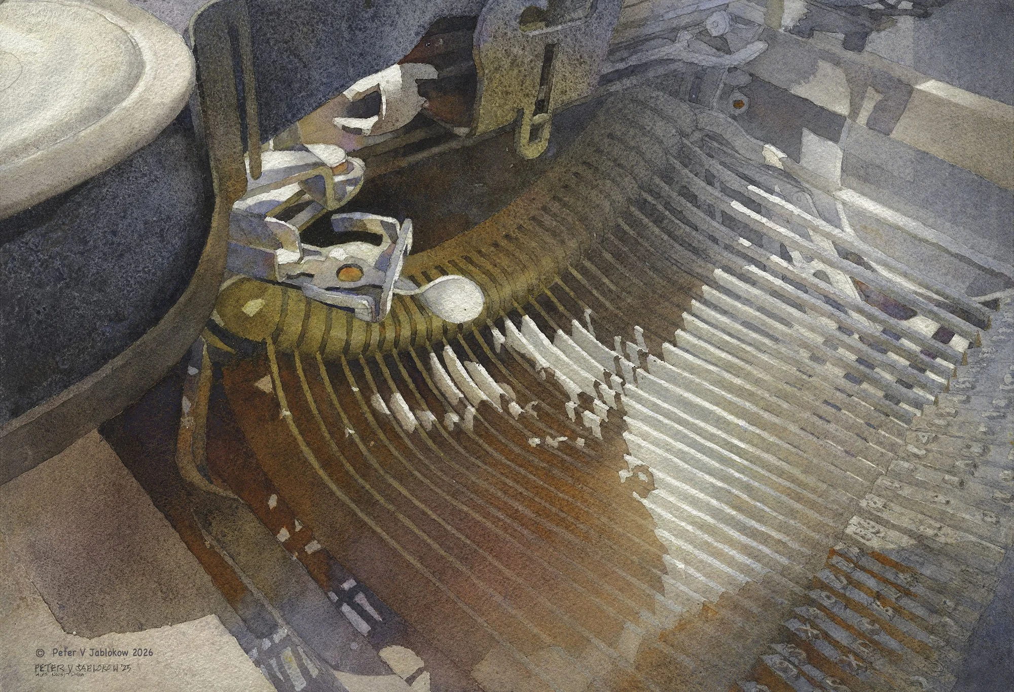 Corona Typewriter Type bars