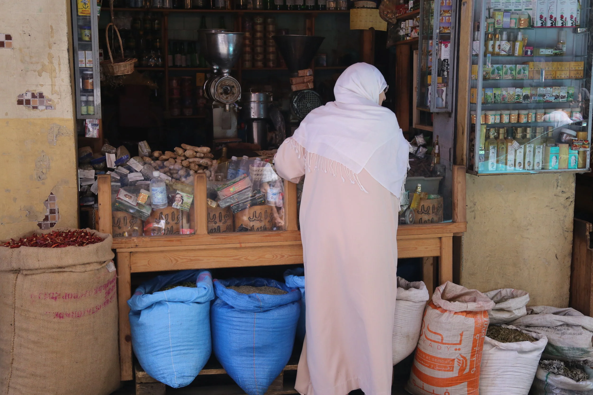 Outdoor market, Tangiers
