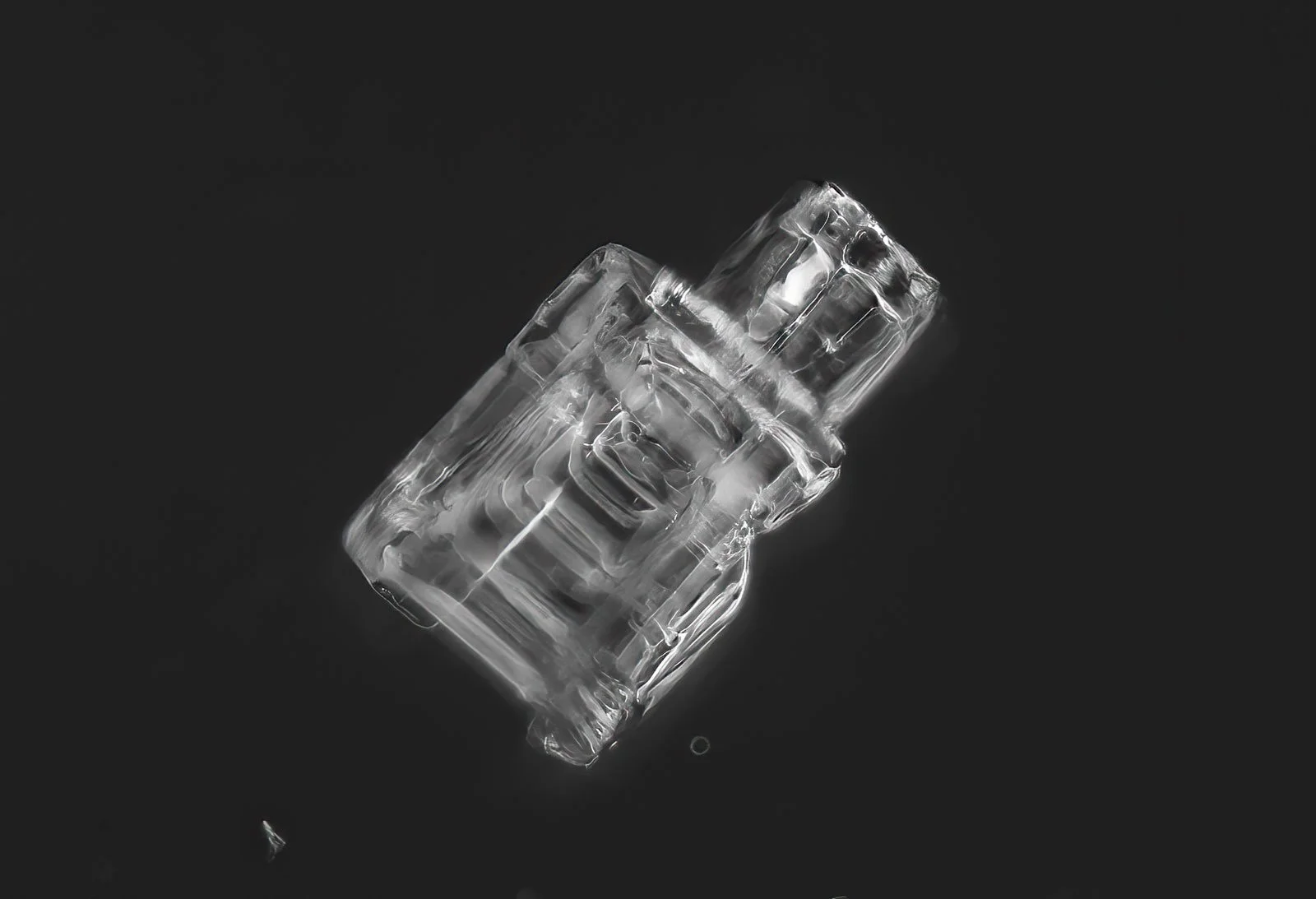Milk Bottle snow crystal