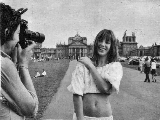 jane birkin and serge gainsbourg, circa 1970. // #tbt