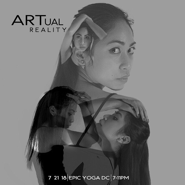 So I’m doing a thing 👀. If you need a creative outlet, or hungry for some live art, dance, or spoken word in your life- experience our #ARTualReality interactive, performance art show on July 21! I’ll be producing it with my creative collaborative @thewabisabisociety 😎. Tap for featured artists. Check out the link in my bio for more info! Graphic by @coolgeek_