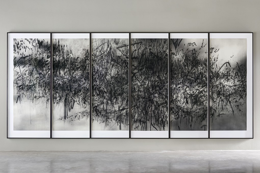 Julie Mehretu - Epigraph, Damascus , 2016 - Goodman Gallery