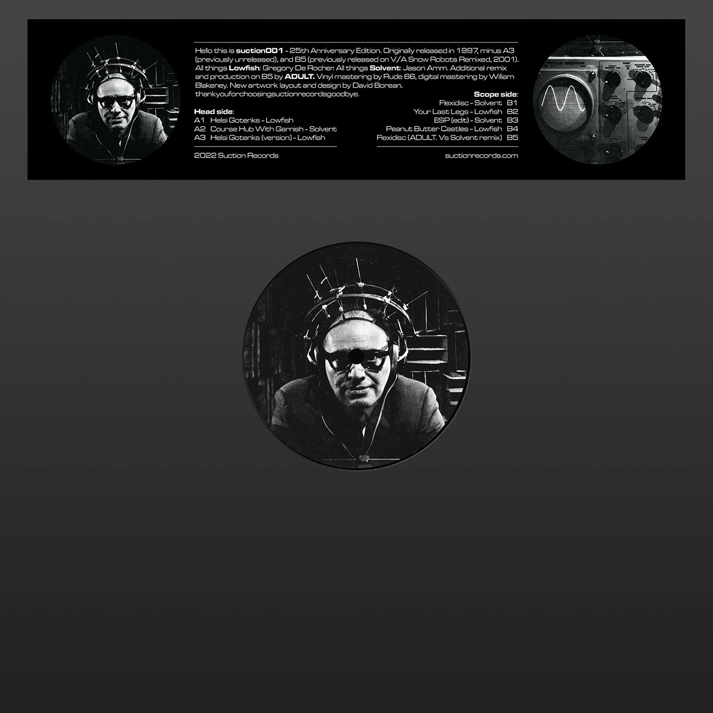 suction001:<br>Lowfish / Solvent<br>"Lowfish / Solvent"<br><small>Vinyl/Digital</small>
