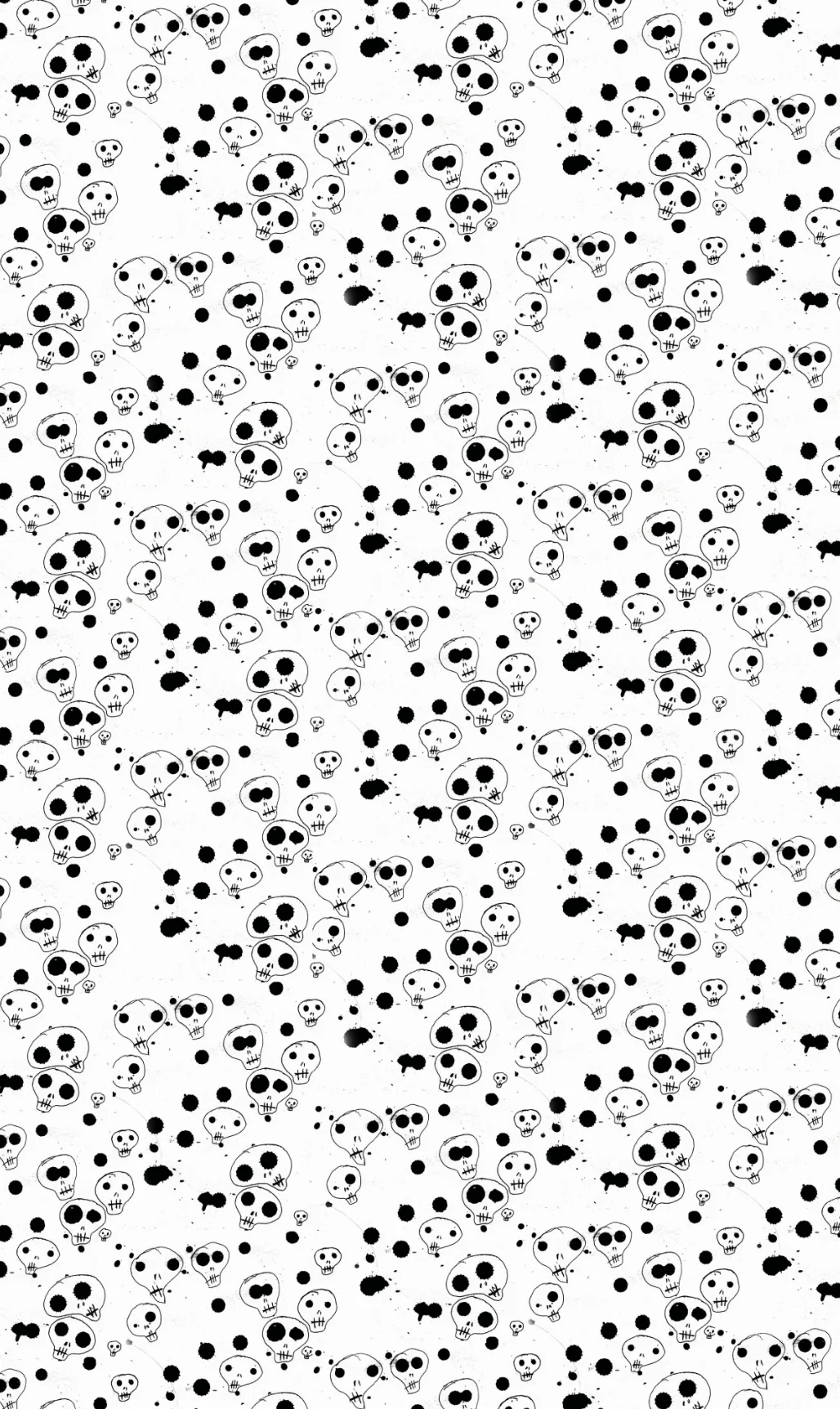 Skulldottery print 2003