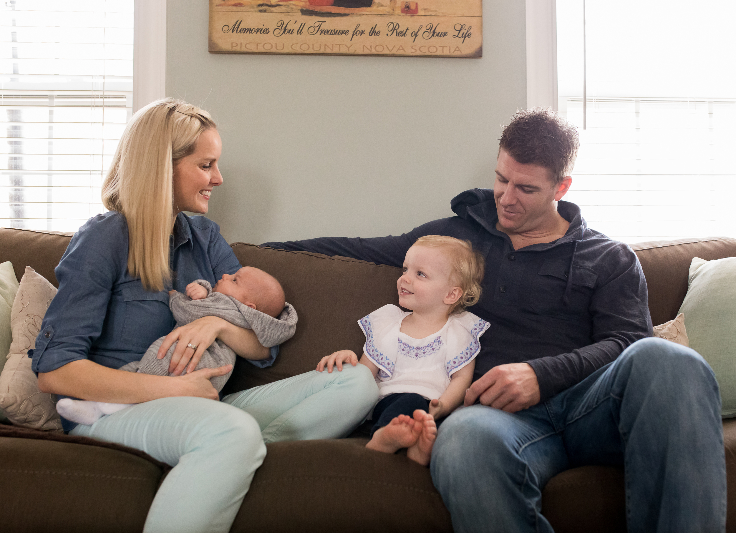 Moncton Newborn Baby - Family Photographer