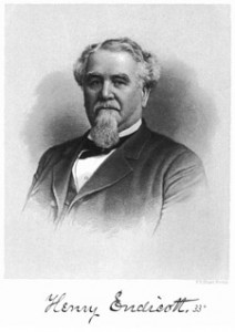 M.W. Henry Endicott (PM) – Grand Master 1887, ’88, & ’89”
