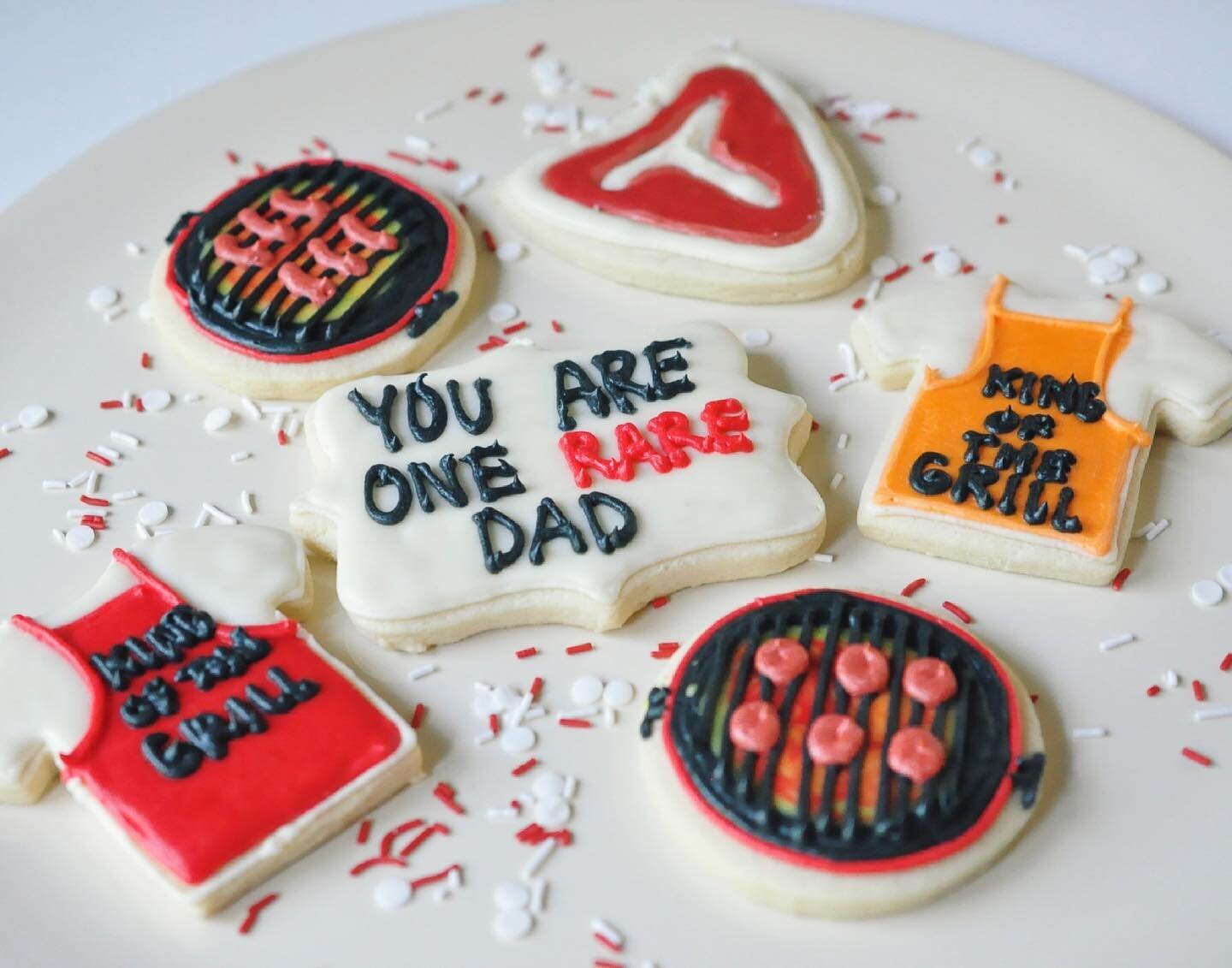 If your favorite dad has a sweet tooth, we&rsquo;ve got a couple sweet treats just for him, starting with these perfectly punny sugar cookies! You can find these and other goods (like our new and ridiculously good Chocolate Chip Cookie Dough cake and