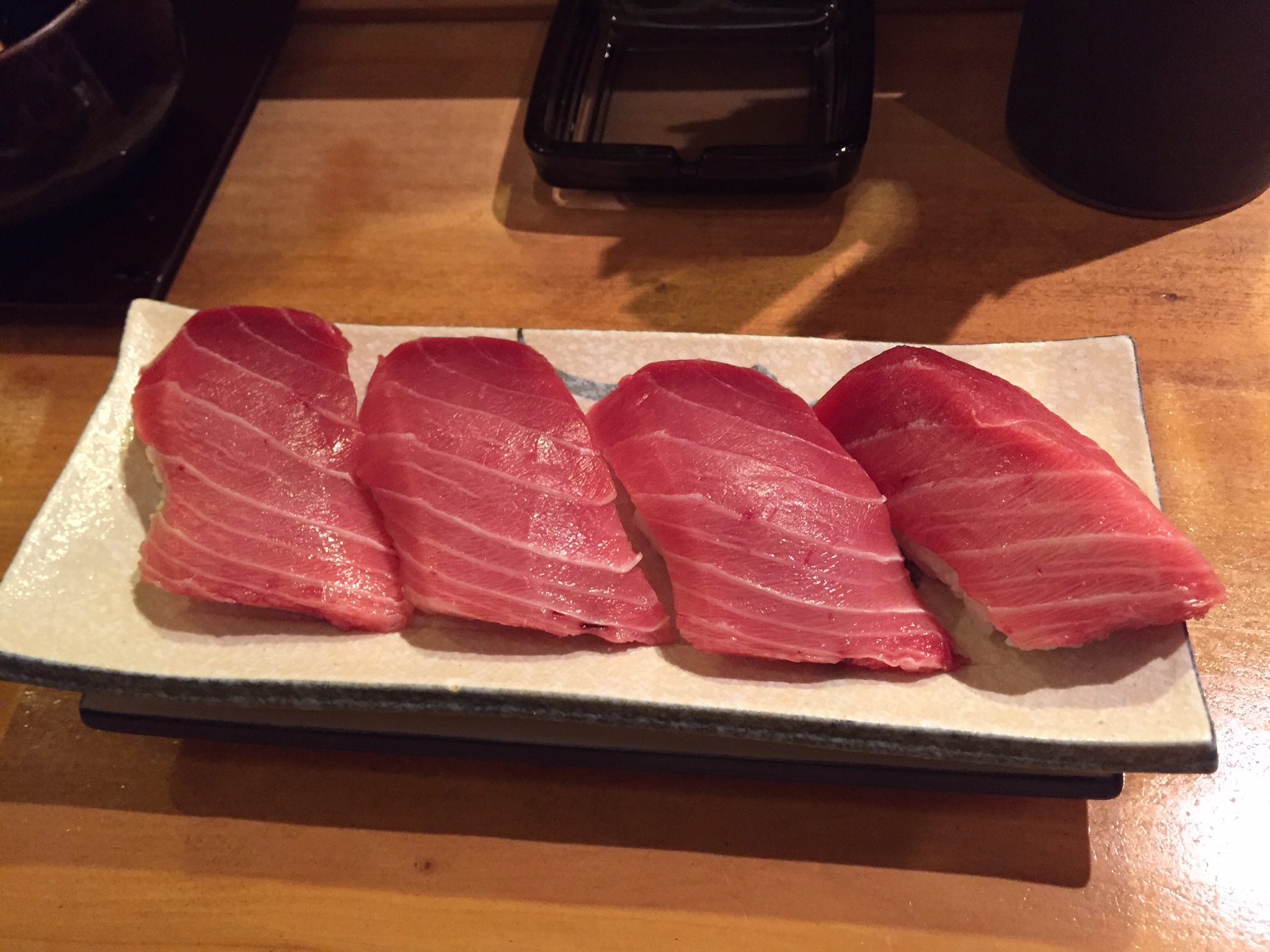 GIANT toro sushi. AMAZING.