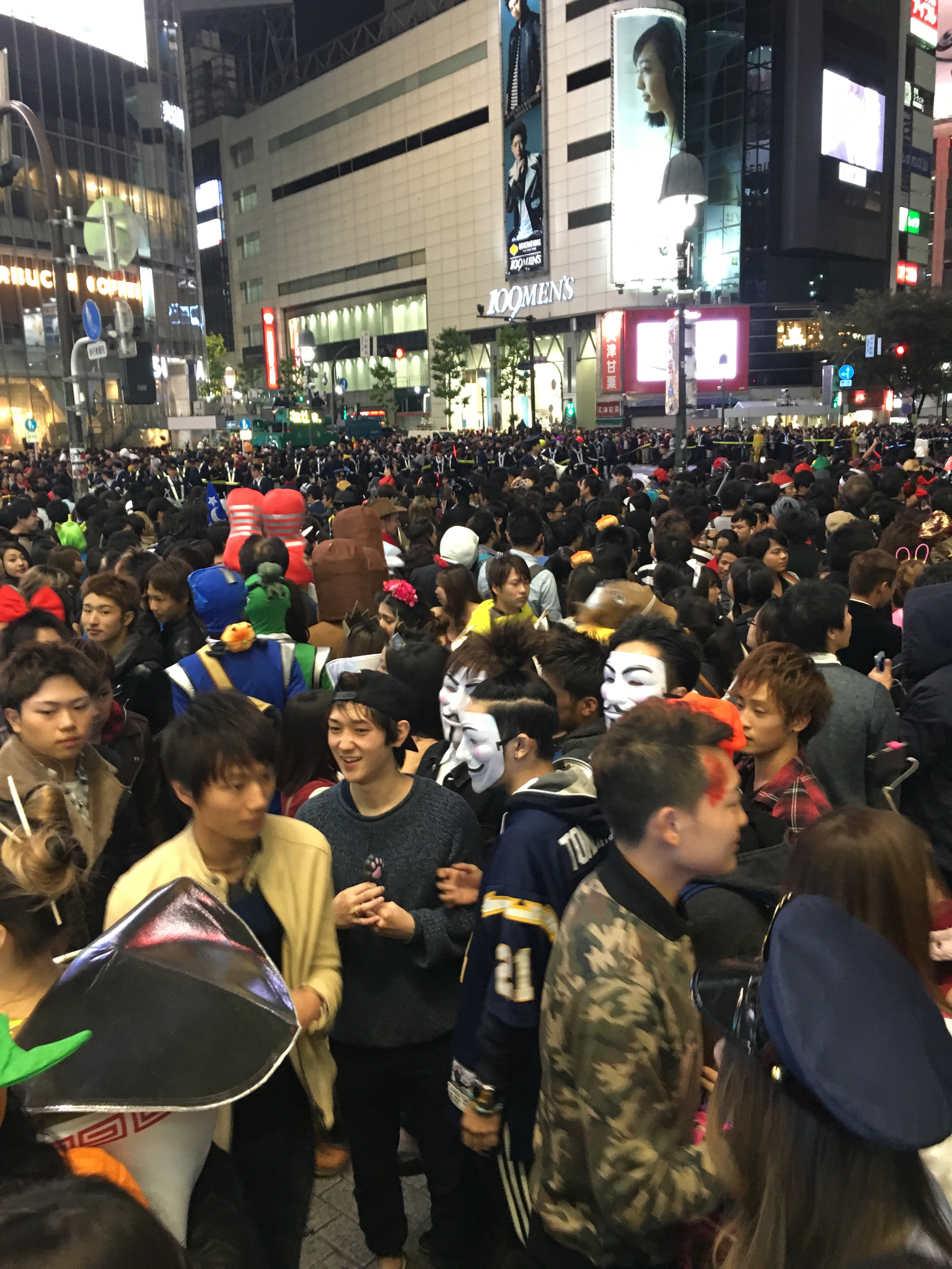 Halloween in Shibuya