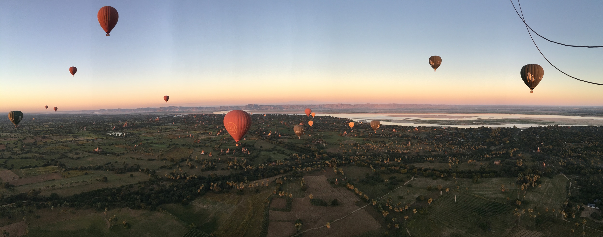 Balloons over Bagan