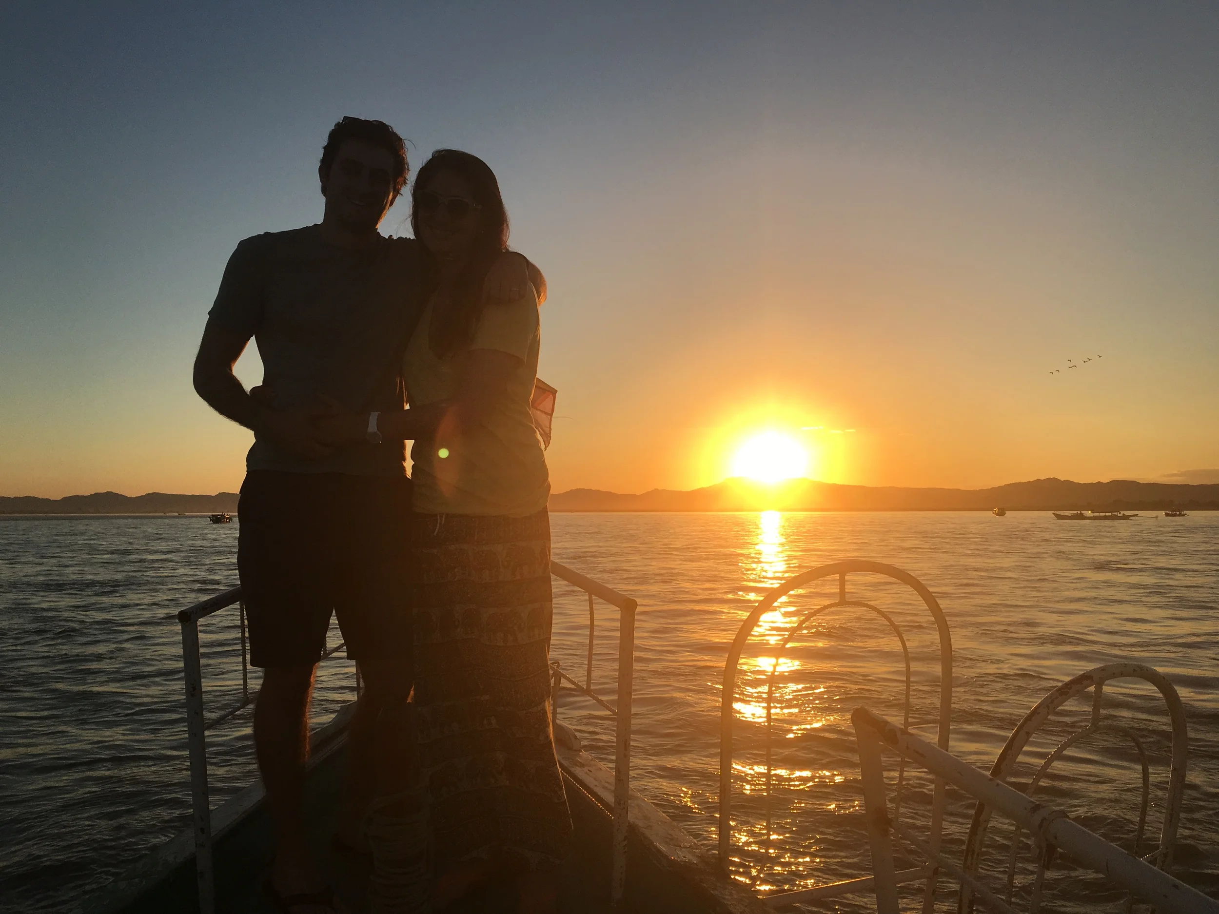 Sunset silhouettes