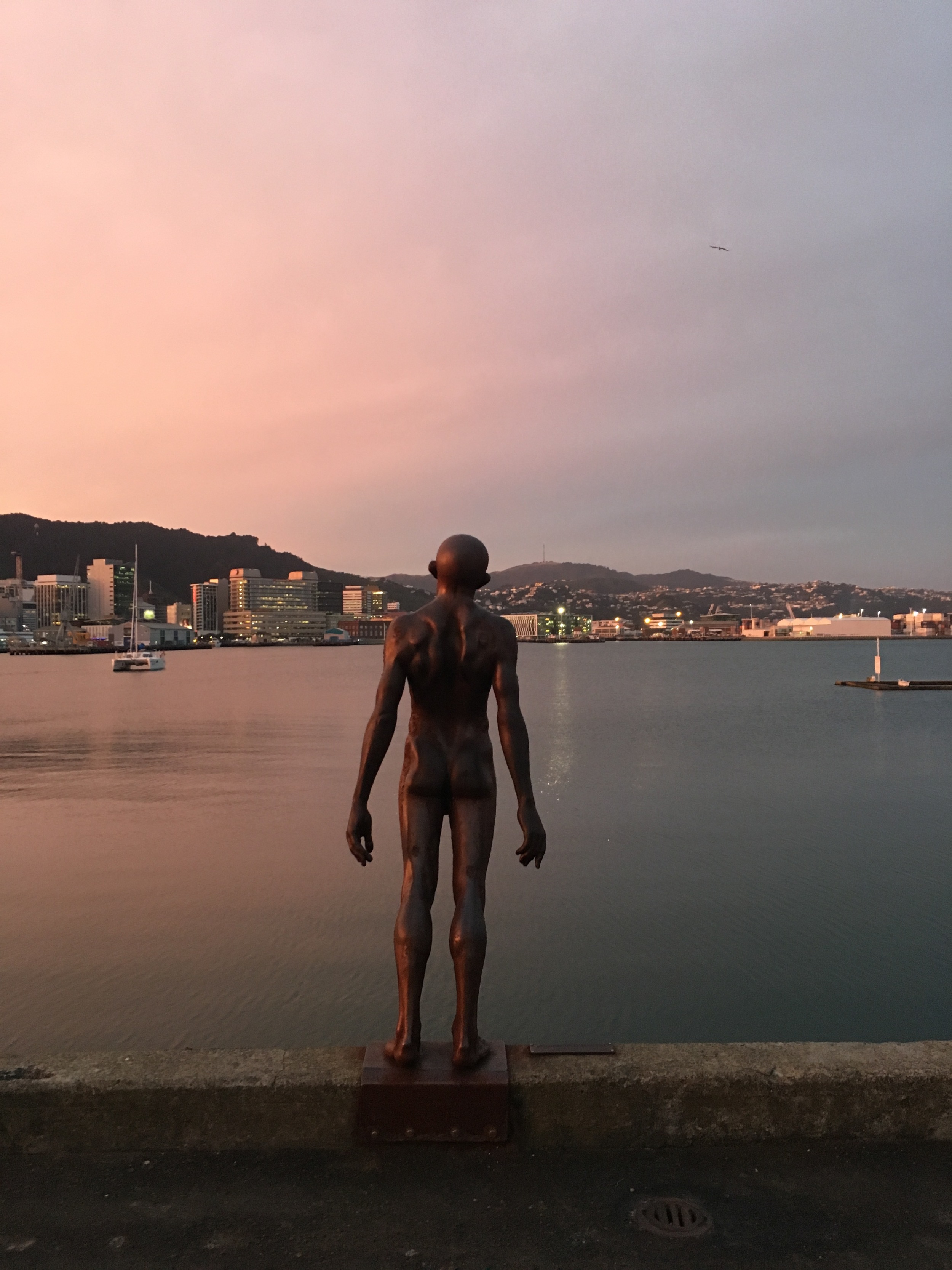 Wellington Harbor sculpture