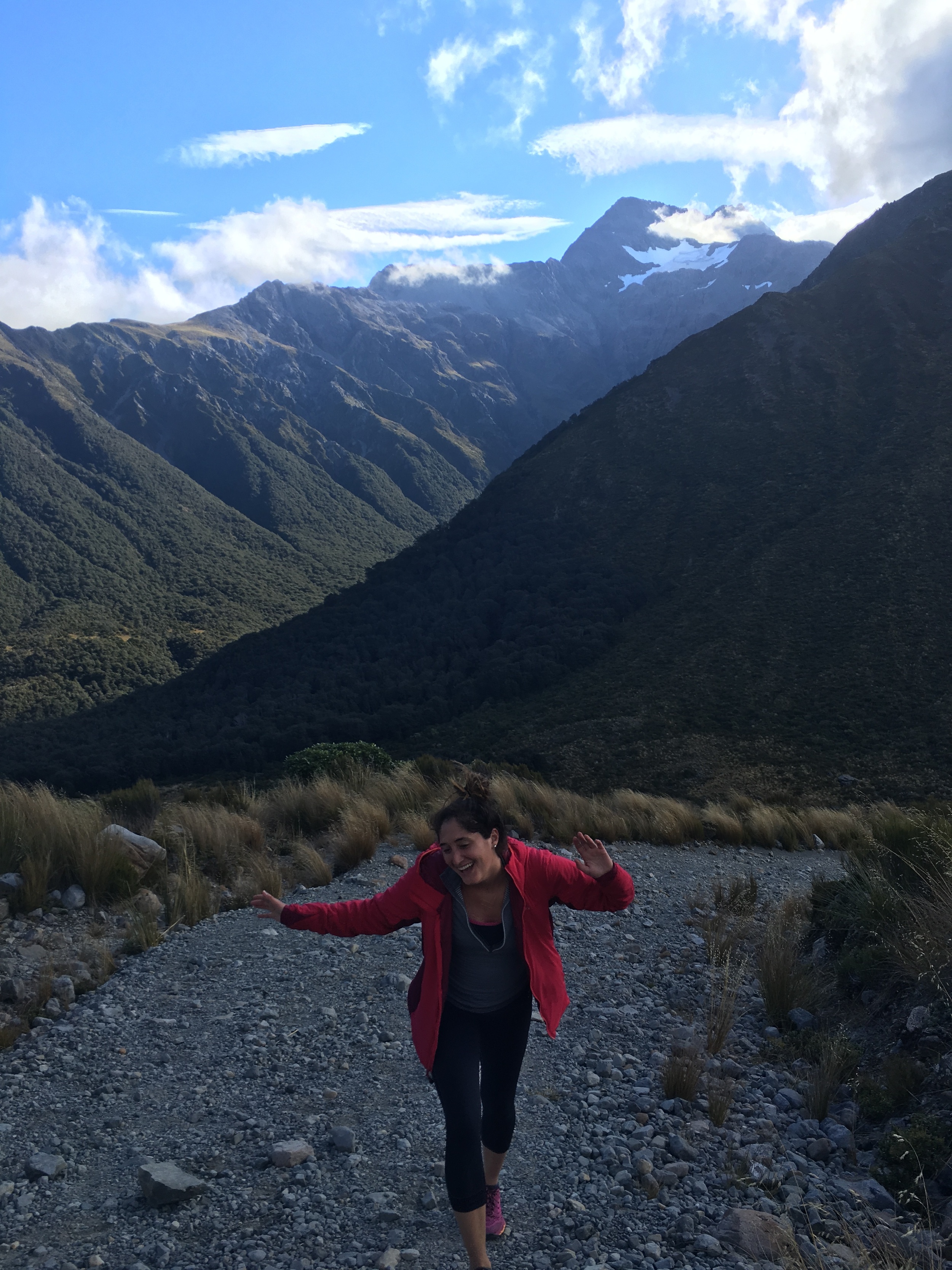 Frolicking on Temple Basin Hike in Arthur's Pass