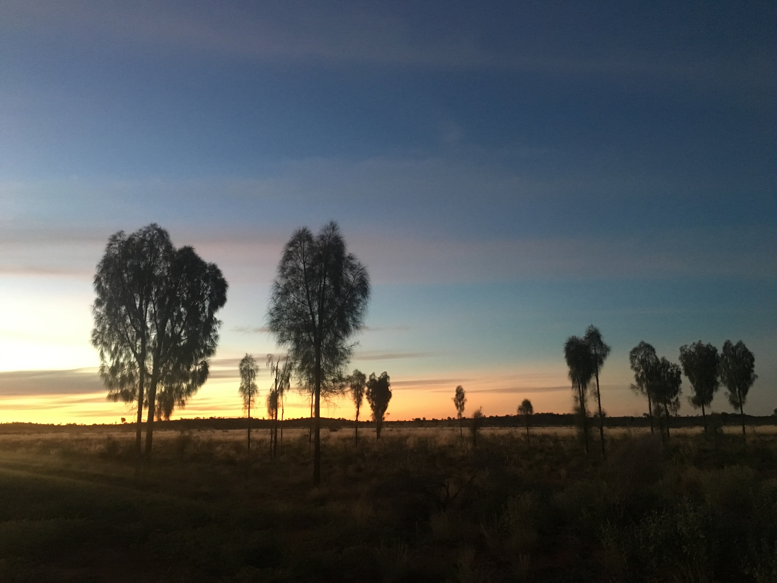 Uluru sunset